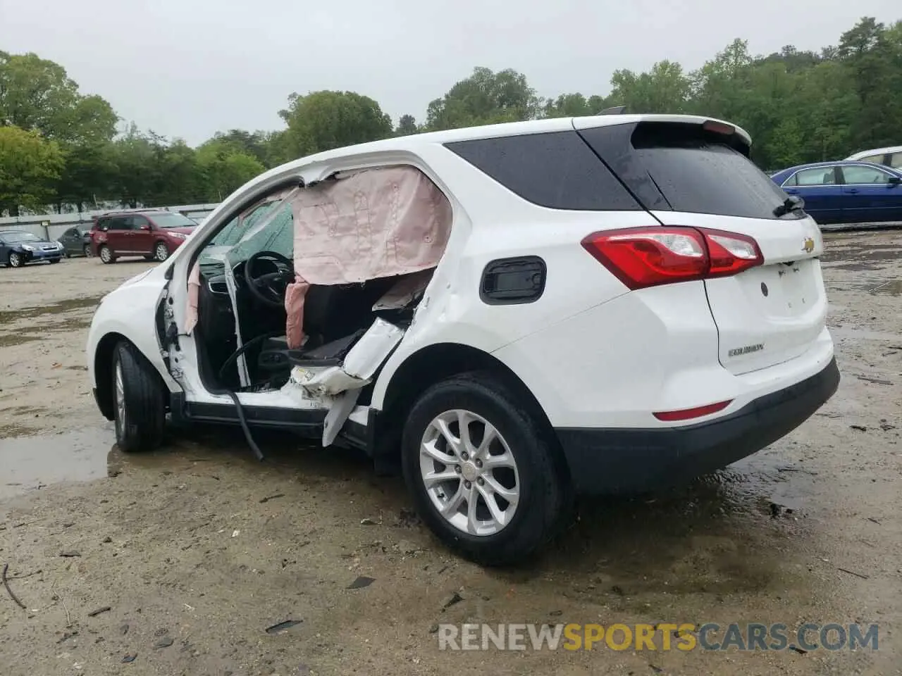 2 Photograph of a damaged car 3GNAXHEV1MS118969 CHEVROLET EQUINOX 2021