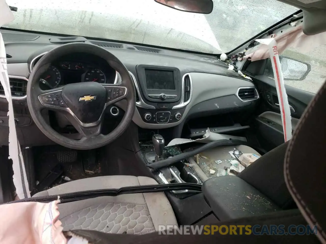 8 Photograph of a damaged car 3GNAXHEV1MS118969 CHEVROLET EQUINOX 2021