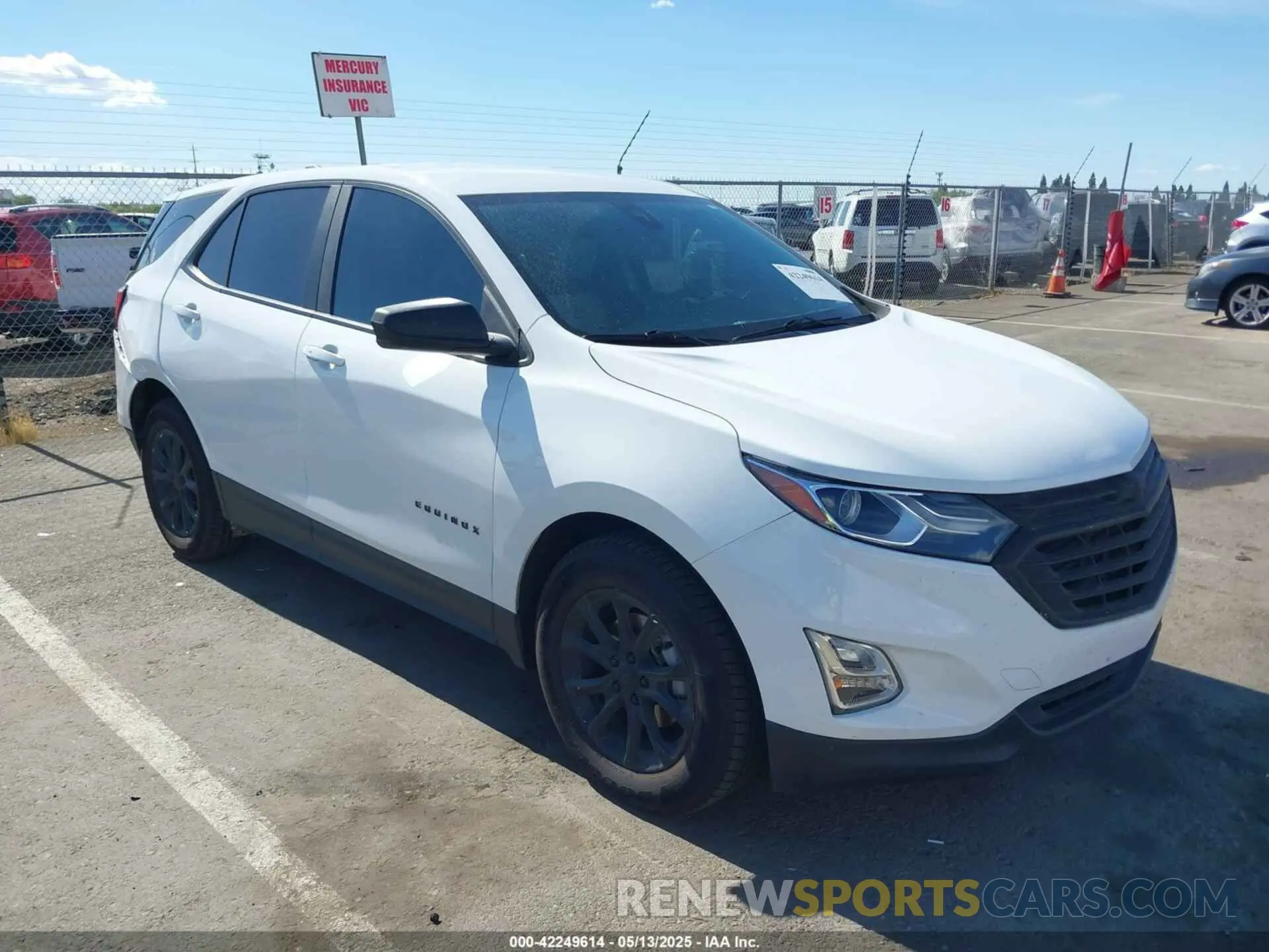 1 Photograph of a damaged car 3GNAXHEV1MS139594 CHEVROLET EQUINOX 2021
