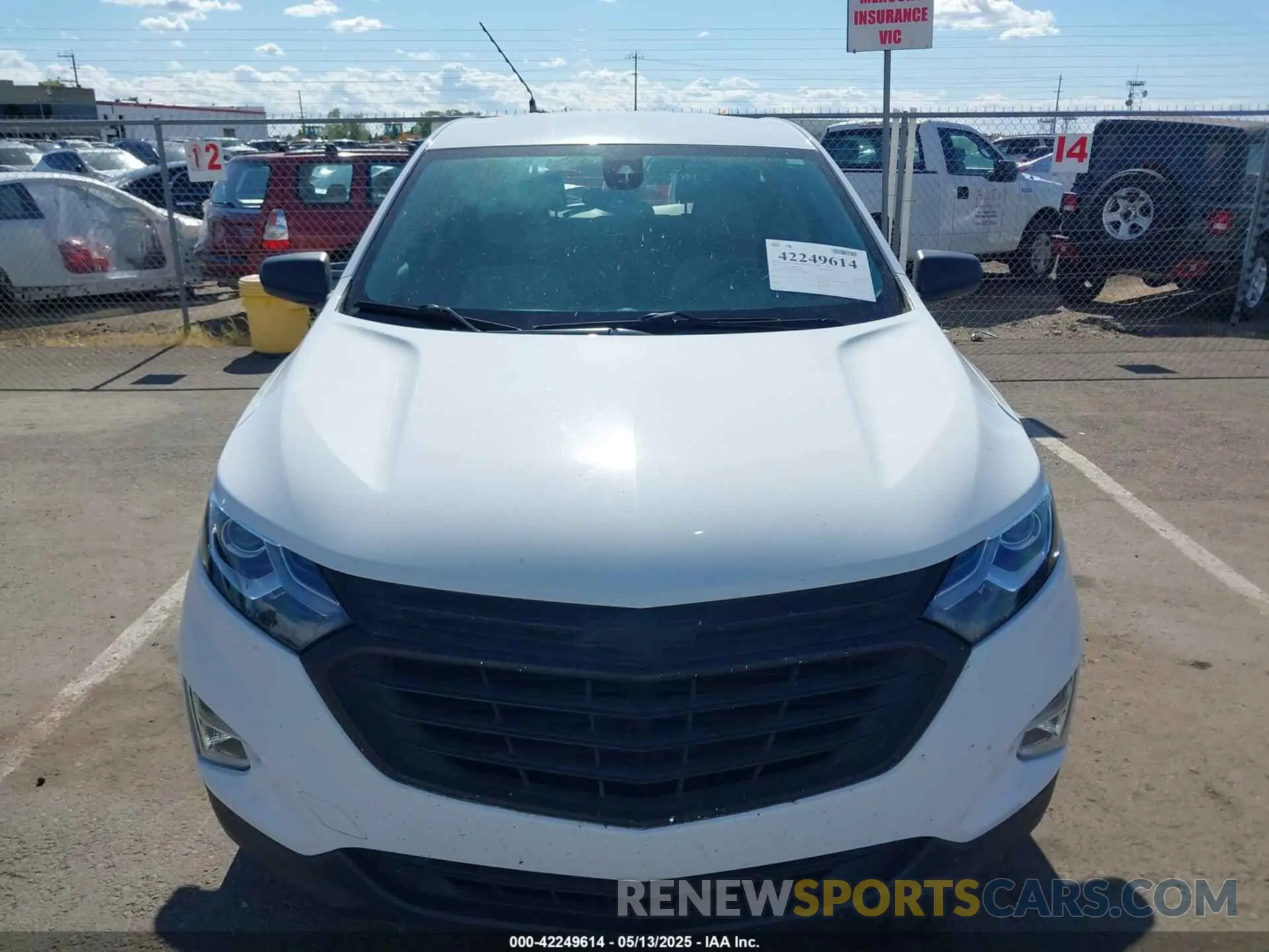 12 Photograph of a damaged car 3GNAXHEV1MS139594 CHEVROLET EQUINOX 2021