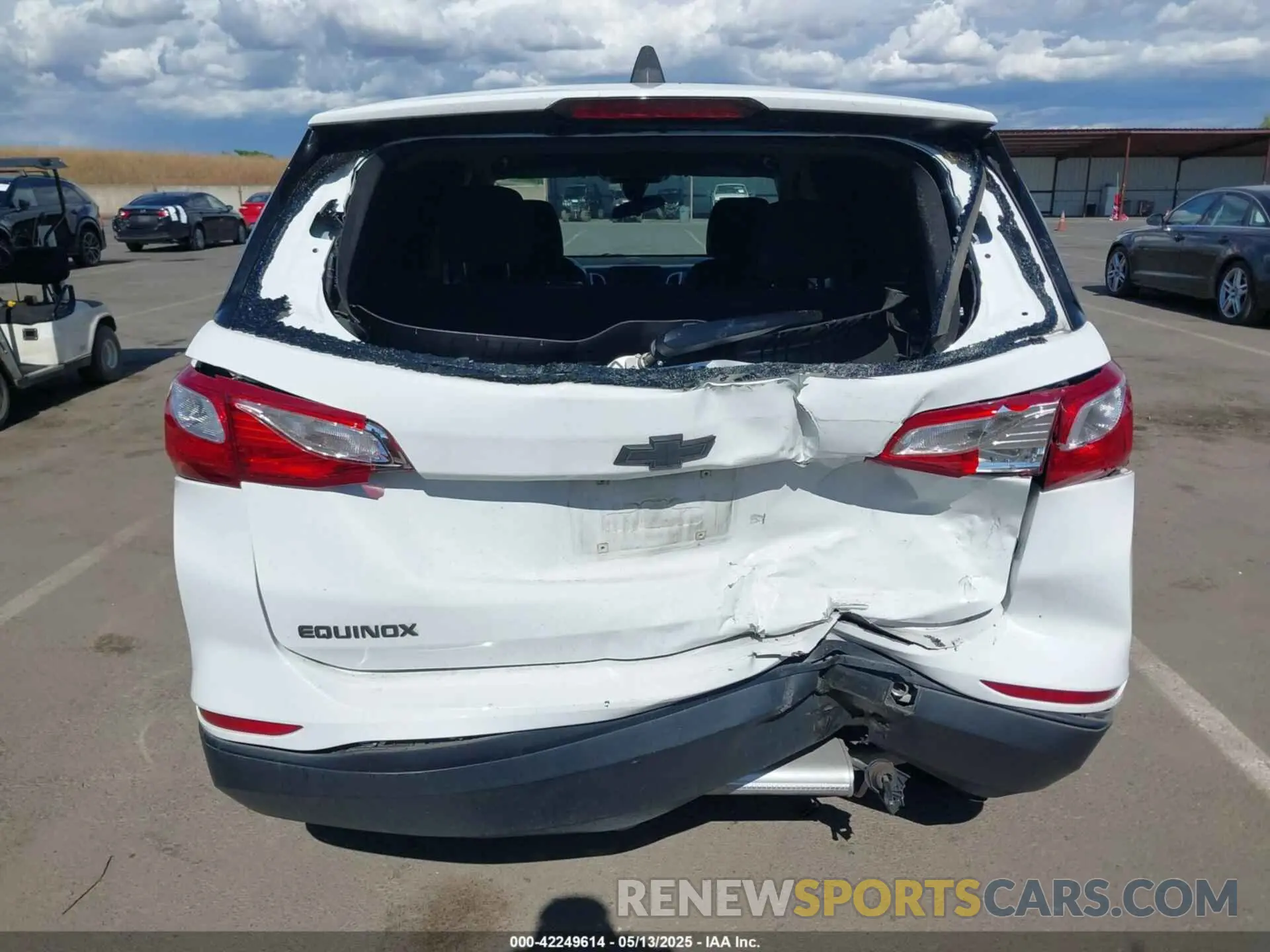 16 Photograph of a damaged car 3GNAXHEV1MS139594 CHEVROLET EQUINOX 2021