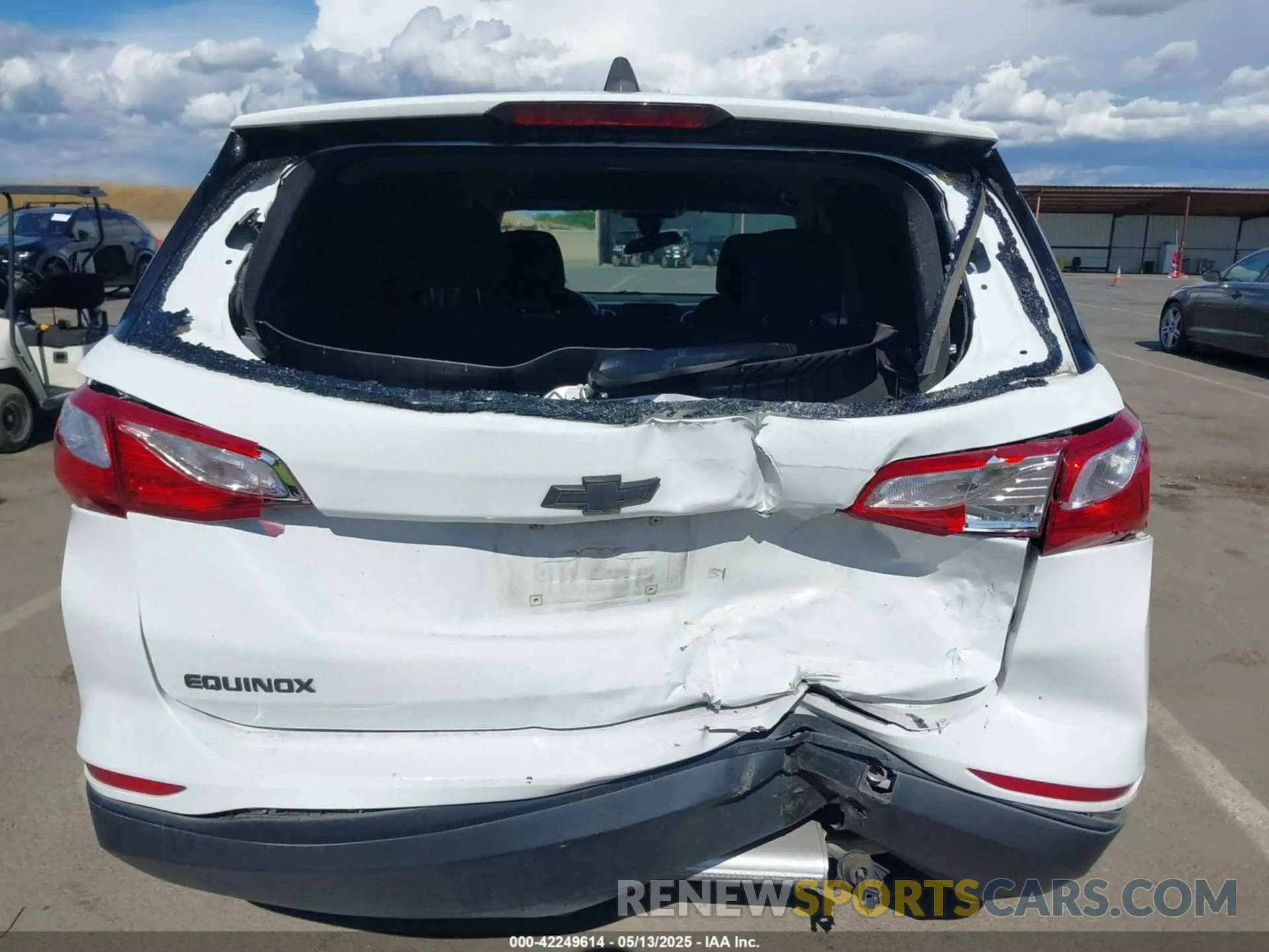 6 Photograph of a damaged car 3GNAXHEV1MS139594 CHEVROLET EQUINOX 2021