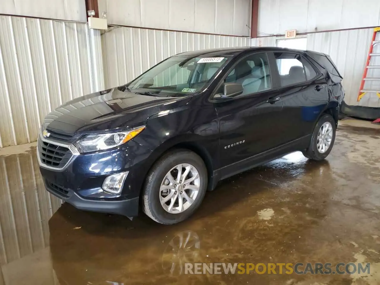 1 Photograph of a damaged car 3GNAXHEV2MS134436 CHEVROLET EQUINOX 2021