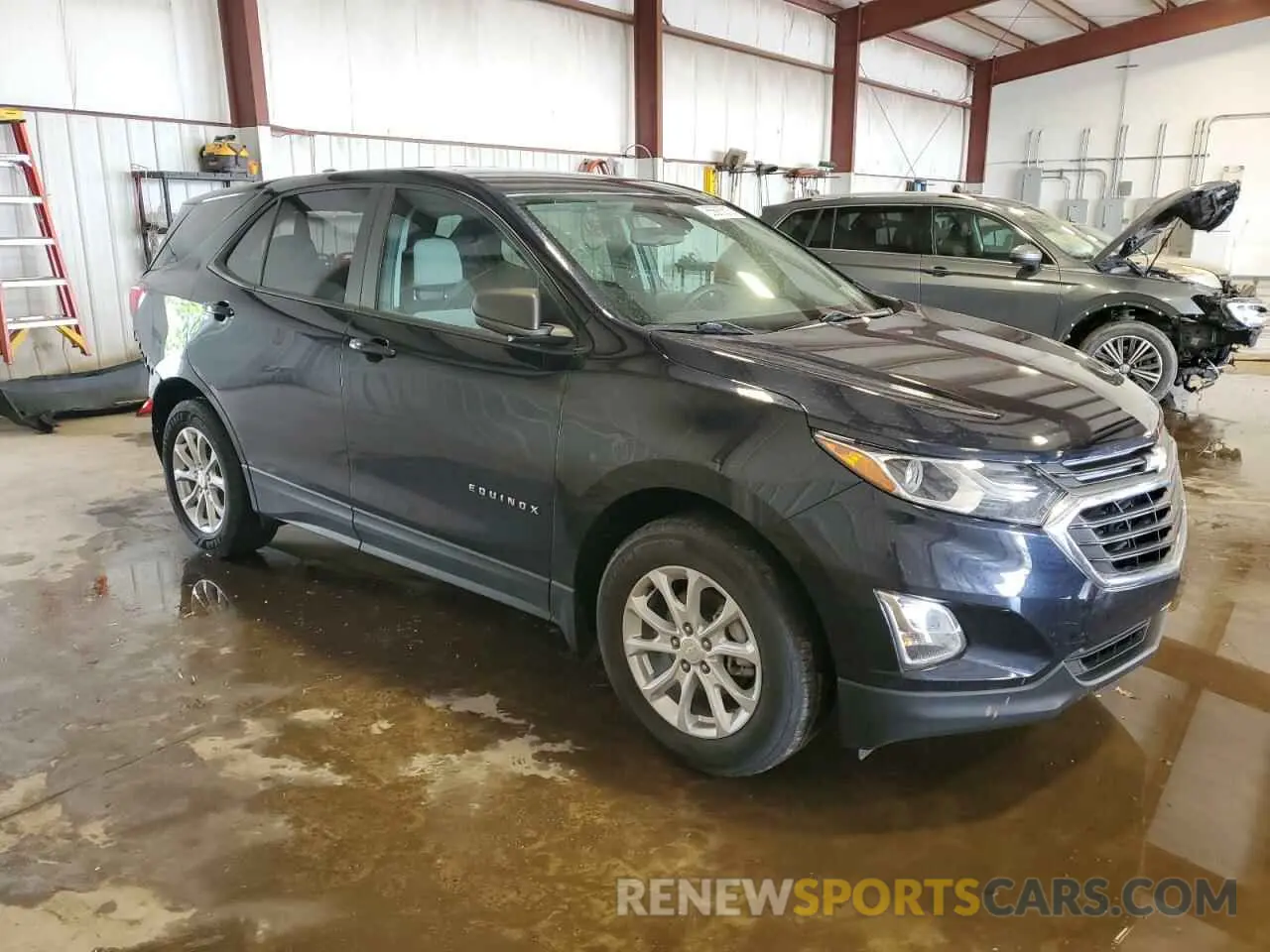 4 Photograph of a damaged car 3GNAXHEV2MS134436 CHEVROLET EQUINOX 2021