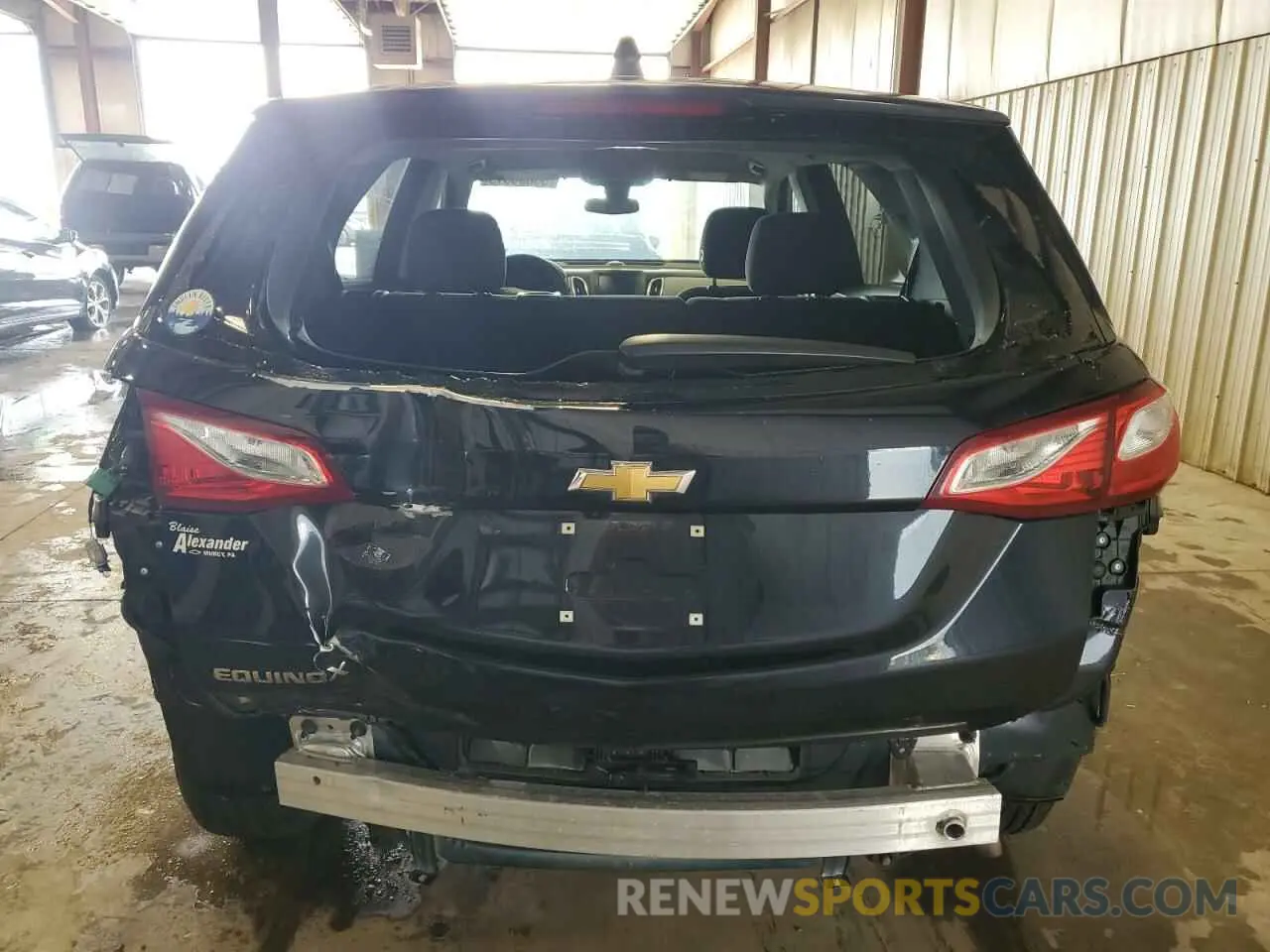 6 Photograph of a damaged car 3GNAXHEV2MS134436 CHEVROLET EQUINOX 2021