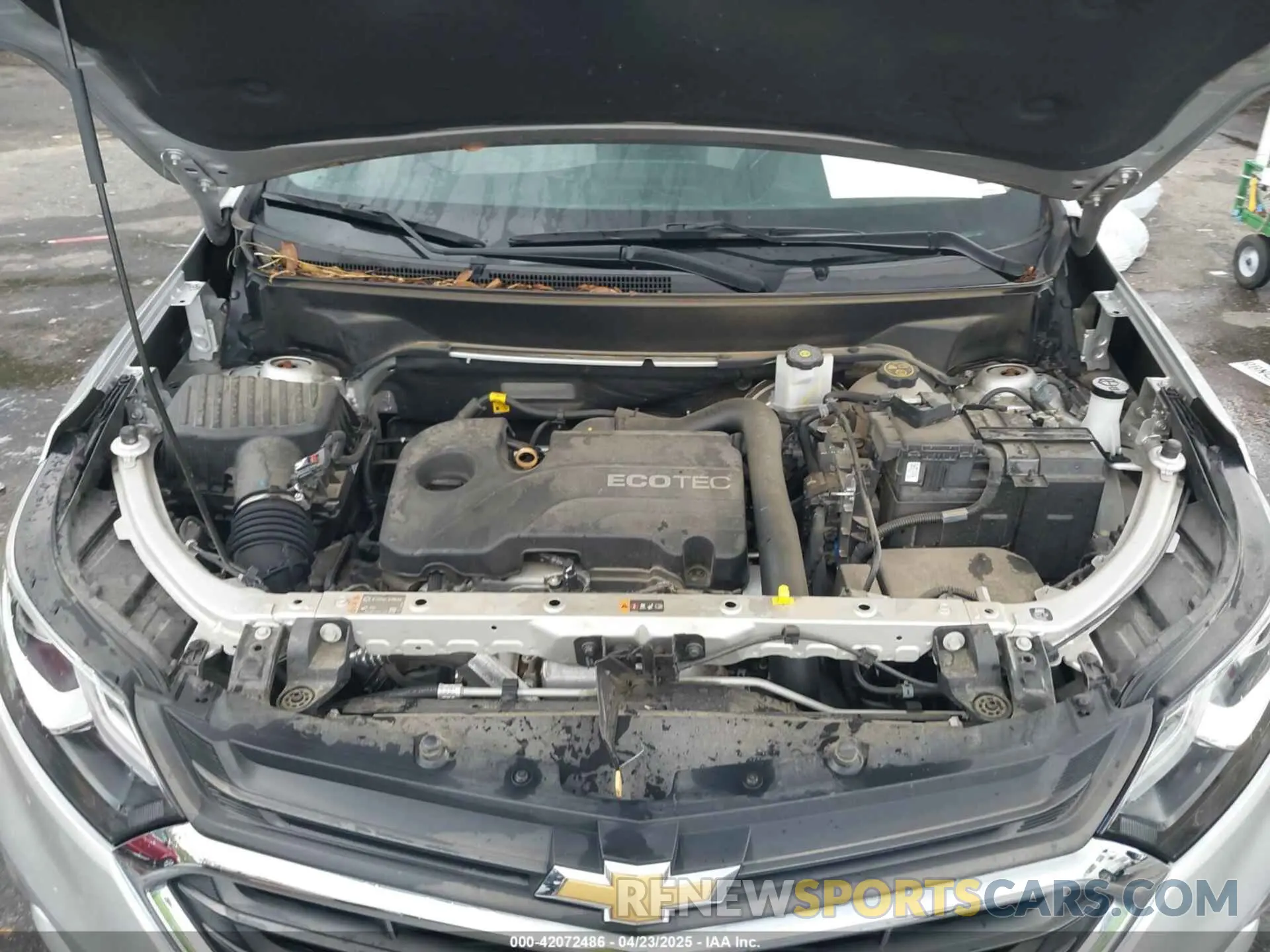 10 Фотография поврежденного автомобиля 3GNAXHEV4MS142165 CHEVROLET EQUINOX 2021