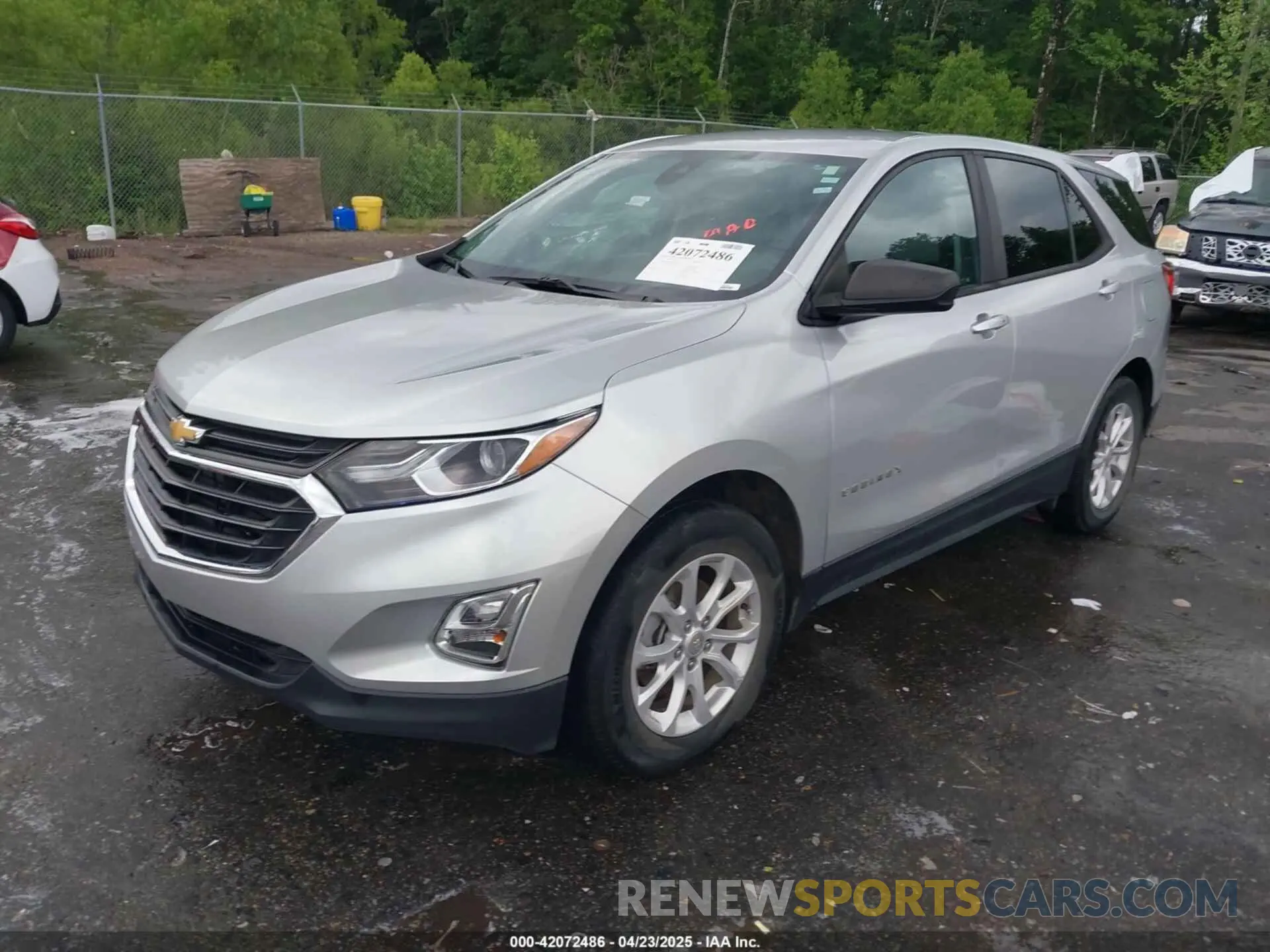 2 Фотография поврежденного автомобиля 3GNAXHEV4MS142165 CHEVROLET EQUINOX 2021