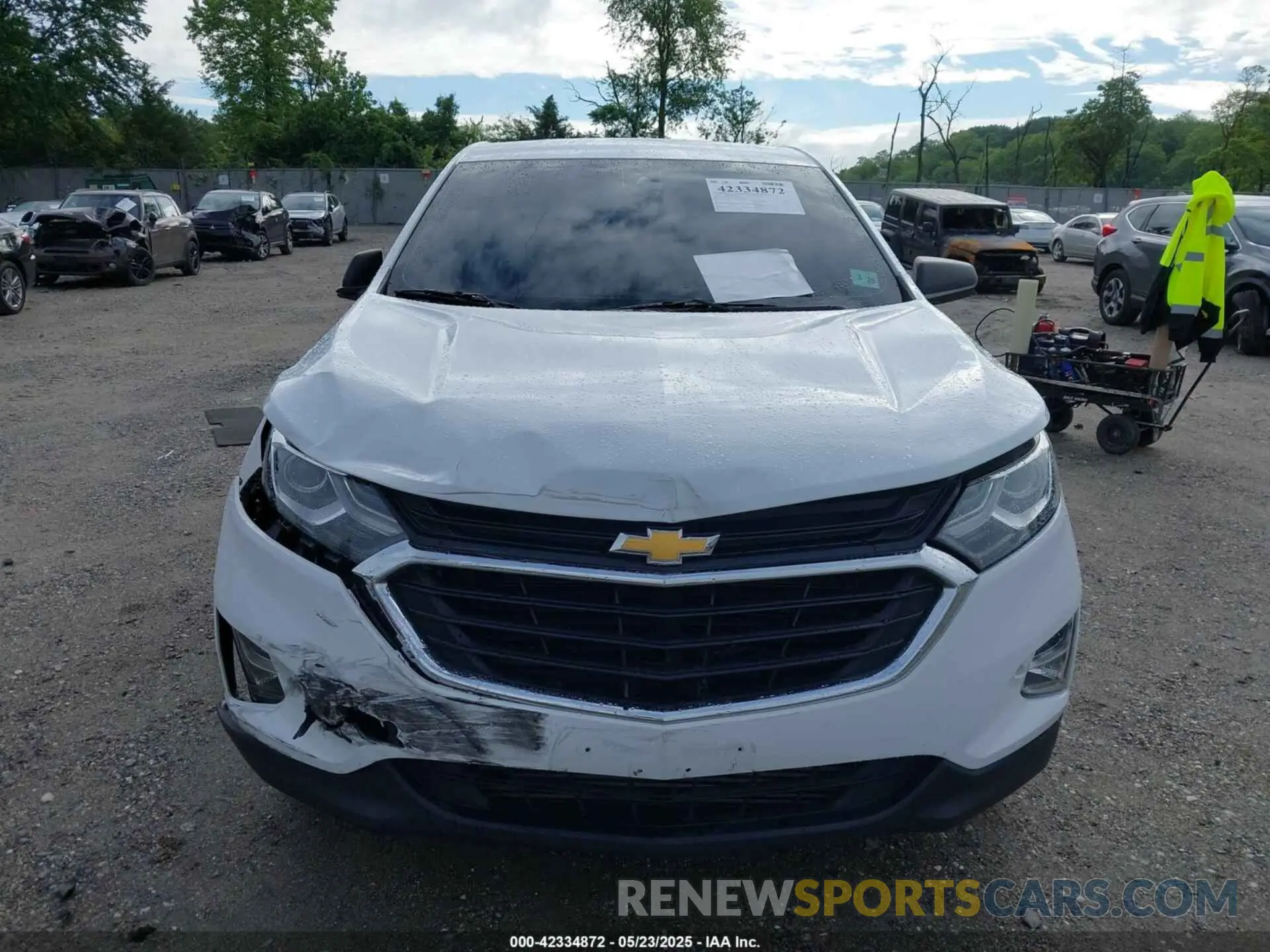 12 Фотография поврежденного автомобиля 3GNAXHEV5MS100457 CHEVROLET EQUINOX 2021