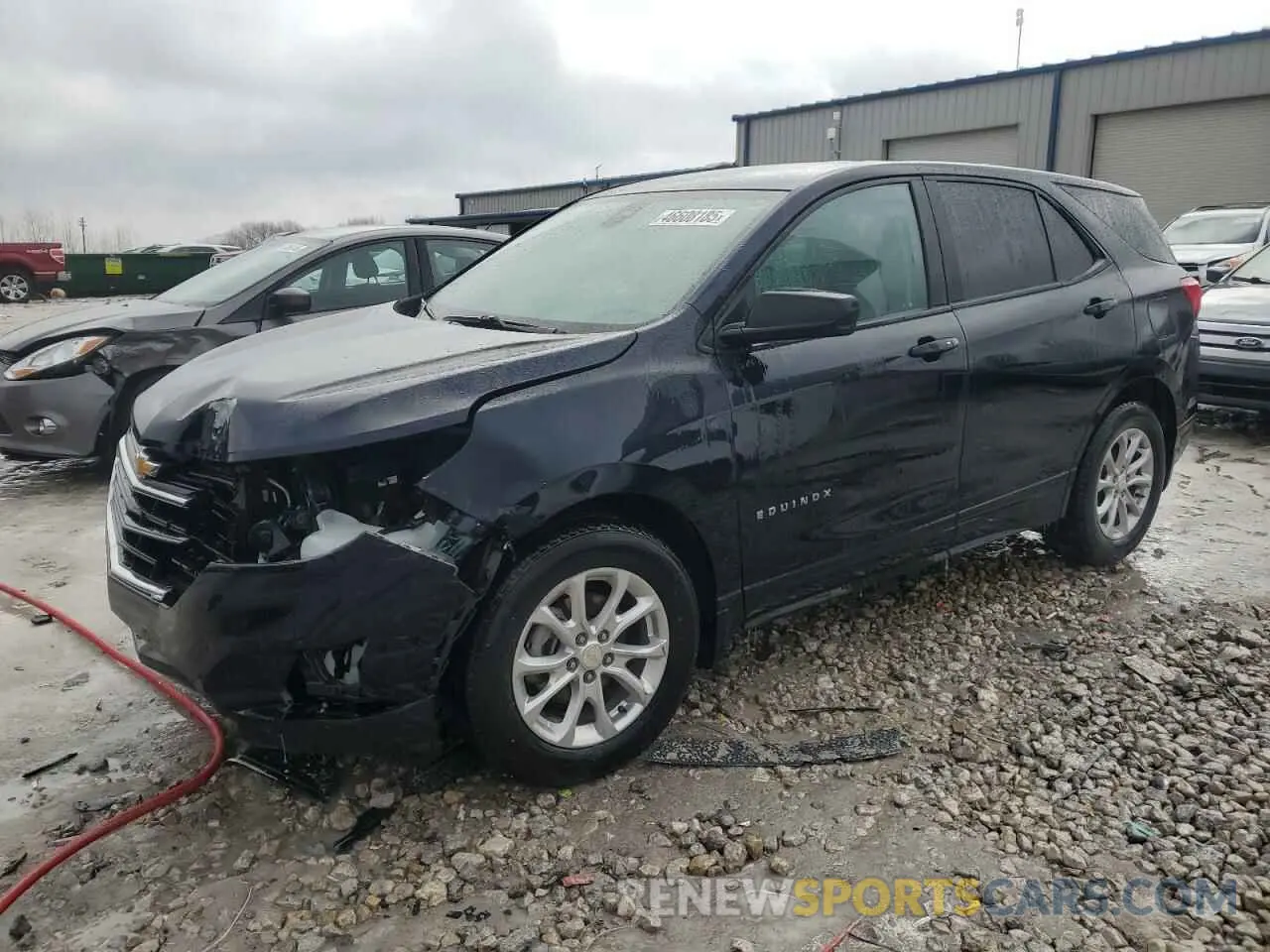1 Photograph of a damaged car 3GNAXHEV5MS100460 CHEVROLET EQUINOX 2021