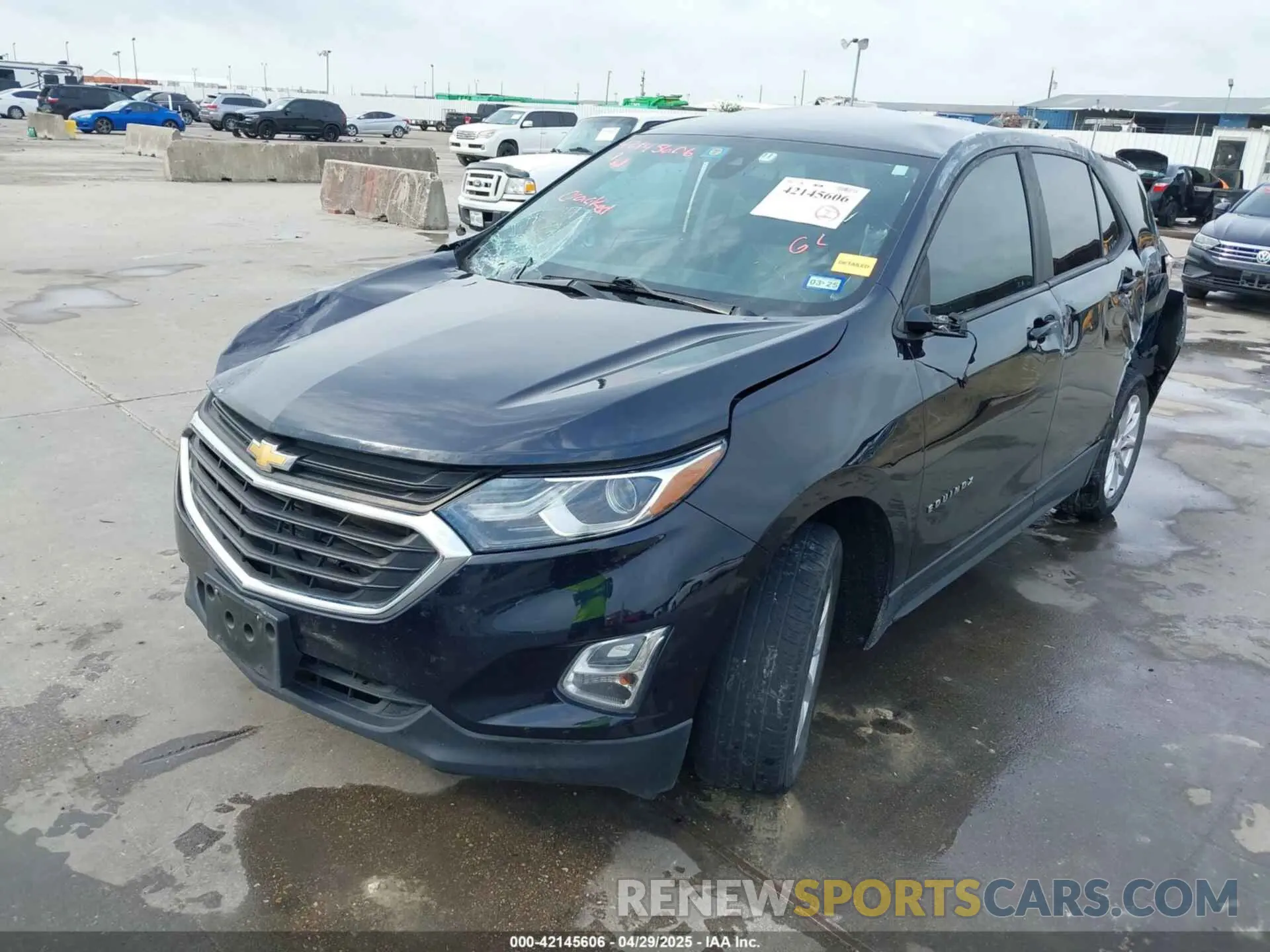 2 Фотография поврежденного автомобиля 3GNAXHEV6MS112567 CHEVROLET EQUINOX 2021