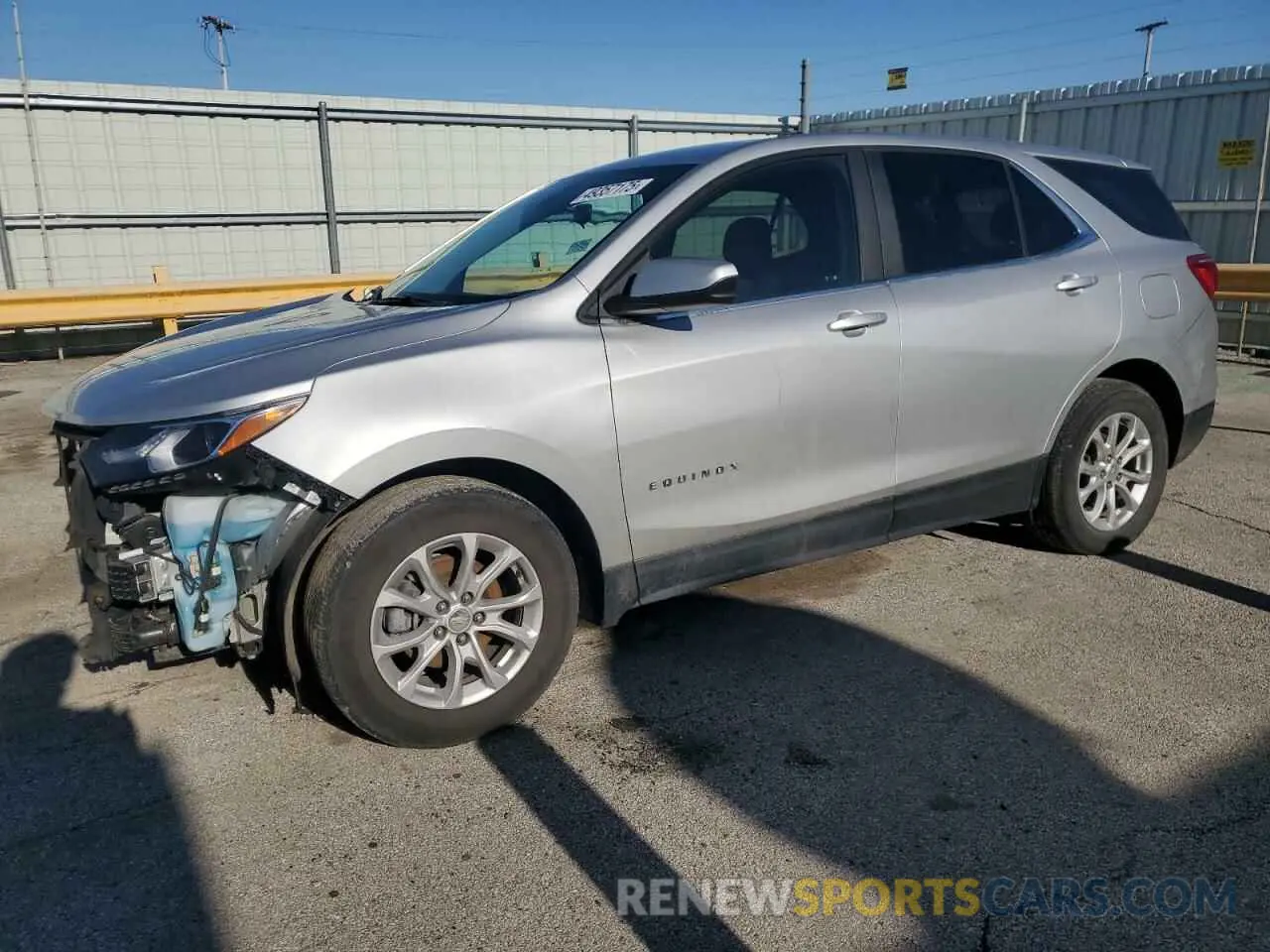 1 Photograph of a damaged car 3GNAXHEV6MS139669 CHEVROLET EQUINOX 2021