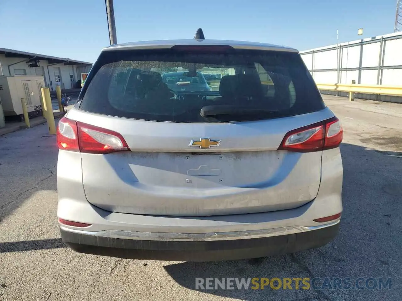 6 Photograph of a damaged car 3GNAXHEV6MS139669 CHEVROLET EQUINOX 2021