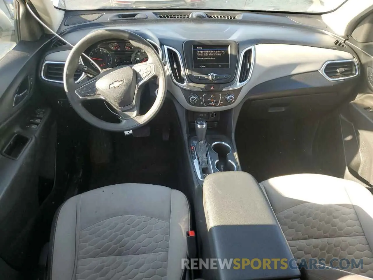8 Photograph of a damaged car 3GNAXHEV6MS139669 CHEVROLET EQUINOX 2021