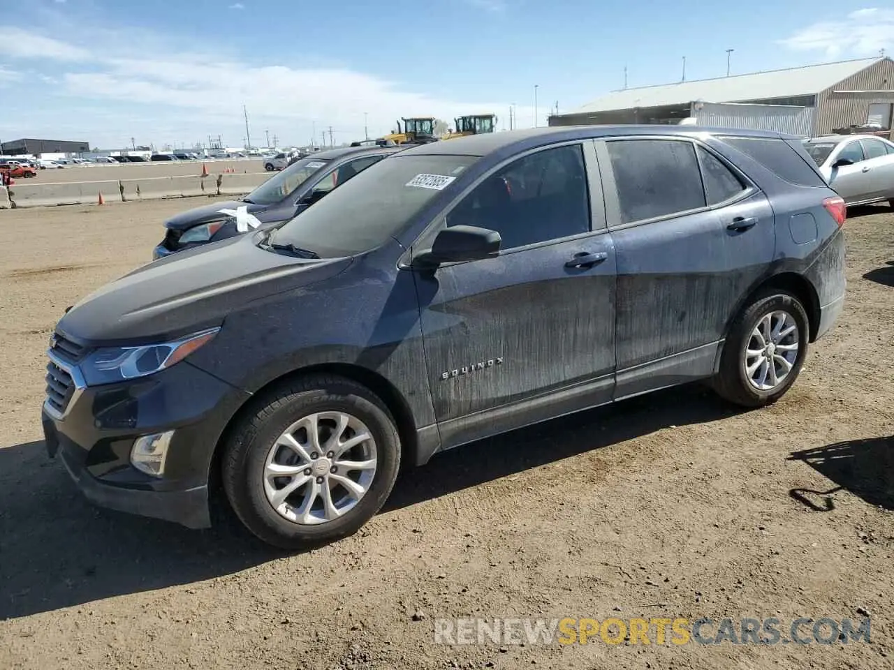1 Photograph of a damaged car 3GNAXHEV7MS105577 CHEVROLET EQUINOX 2021