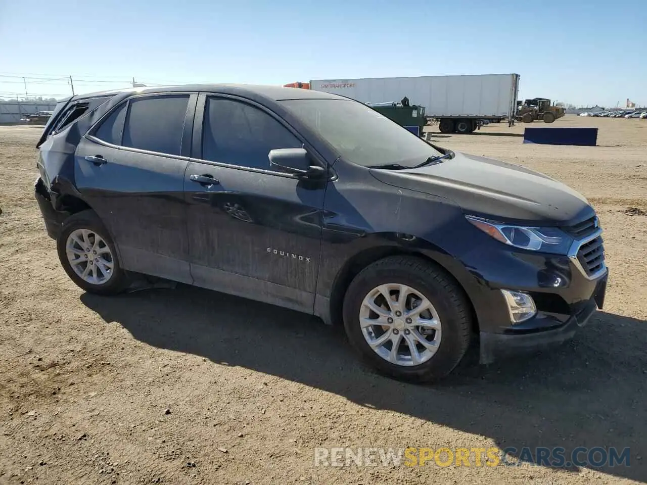 4 Photograph of a damaged car 3GNAXHEV7MS105577 CHEVROLET EQUINOX 2021