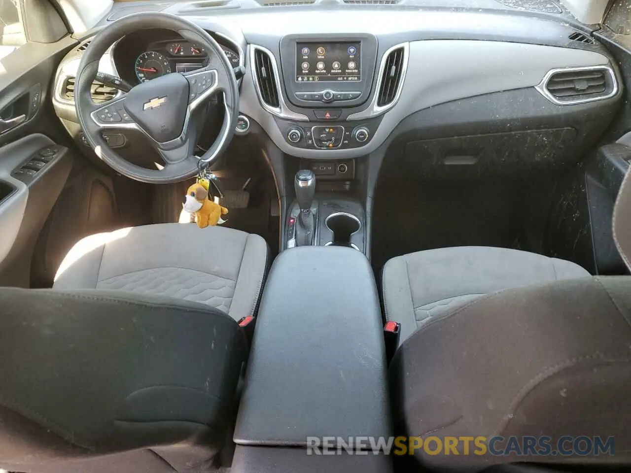 8 Photograph of a damaged car 3GNAXHEV7MS105577 CHEVROLET EQUINOX 2021