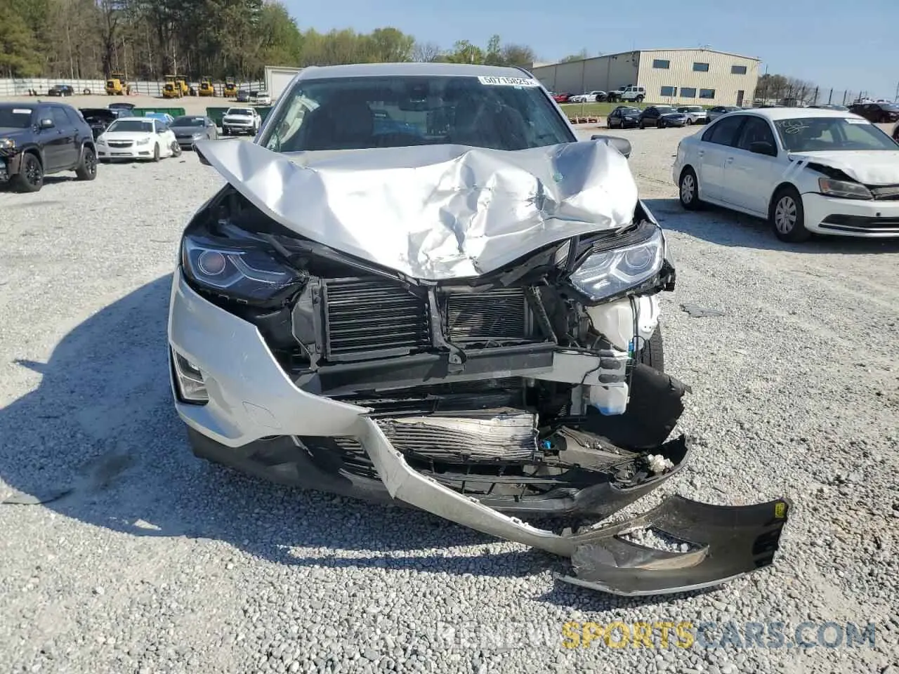 5 Photograph of a damaged car 3GNAXHEV7MS106325 CHEVROLET EQUINOX 2021