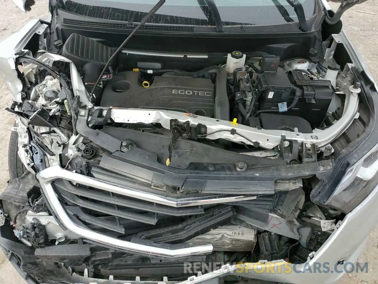 12 Photograph of a damaged car 3GNAXHEV7MS173863 CHEVROLET EQUINOX 2021