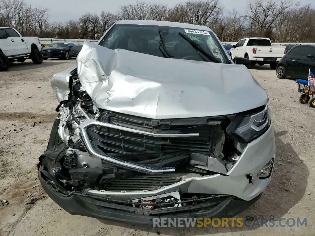 5 Photograph of a damaged car 3GNAXHEV7MS173863 CHEVROLET EQUINOX 2021