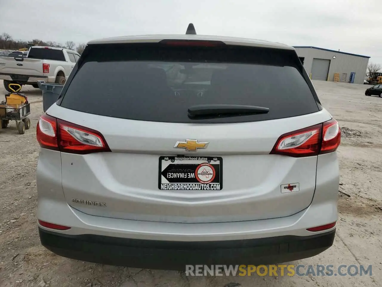6 Photograph of a damaged car 3GNAXHEV7MS173863 CHEVROLET EQUINOX 2021