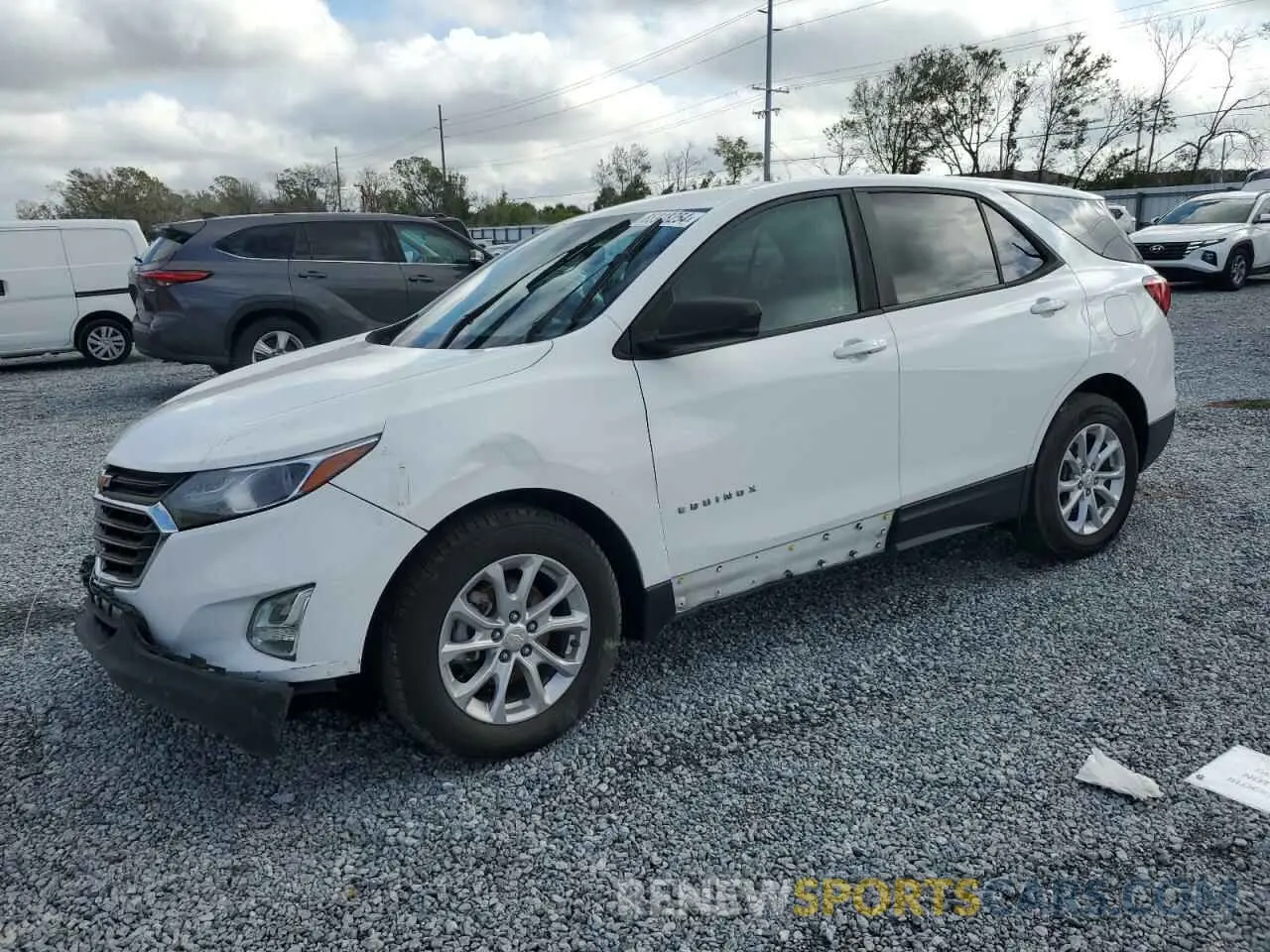 1 Фотография поврежденного автомобиля 3GNAXHEV8MS122257 CHEVROLET EQUINOX 2021