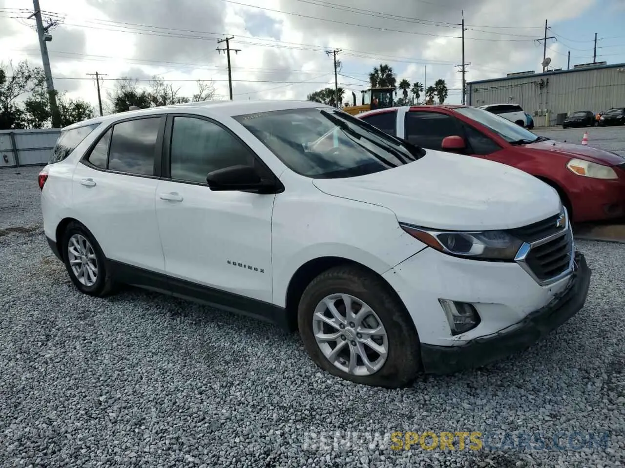 4 Фотография поврежденного автомобиля 3GNAXHEV8MS122257 CHEVROLET EQUINOX 2021