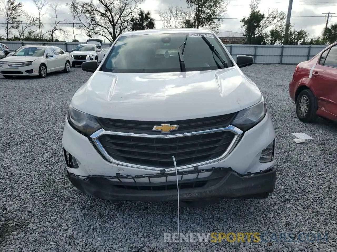 5 Фотография поврежденного автомобиля 3GNAXHEV8MS122257 CHEVROLET EQUINOX 2021