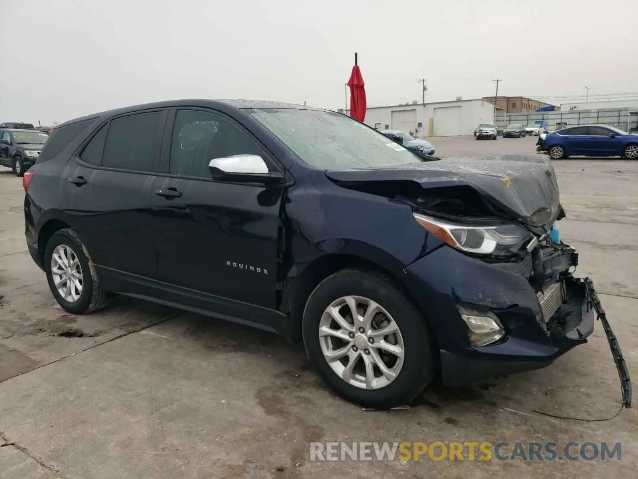 4 Фотография поврежденного автомобиля 3GNAXHEV8MS123392 CHEVROLET EQUINOX 2021