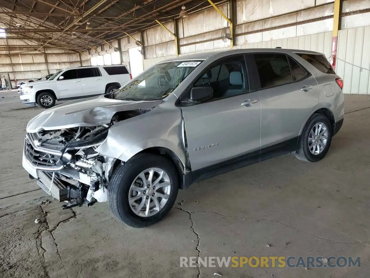 1 Фотография поврежденного автомобиля 3GNAXHEV8MS166324 CHEVROLET EQUINOX 2021
