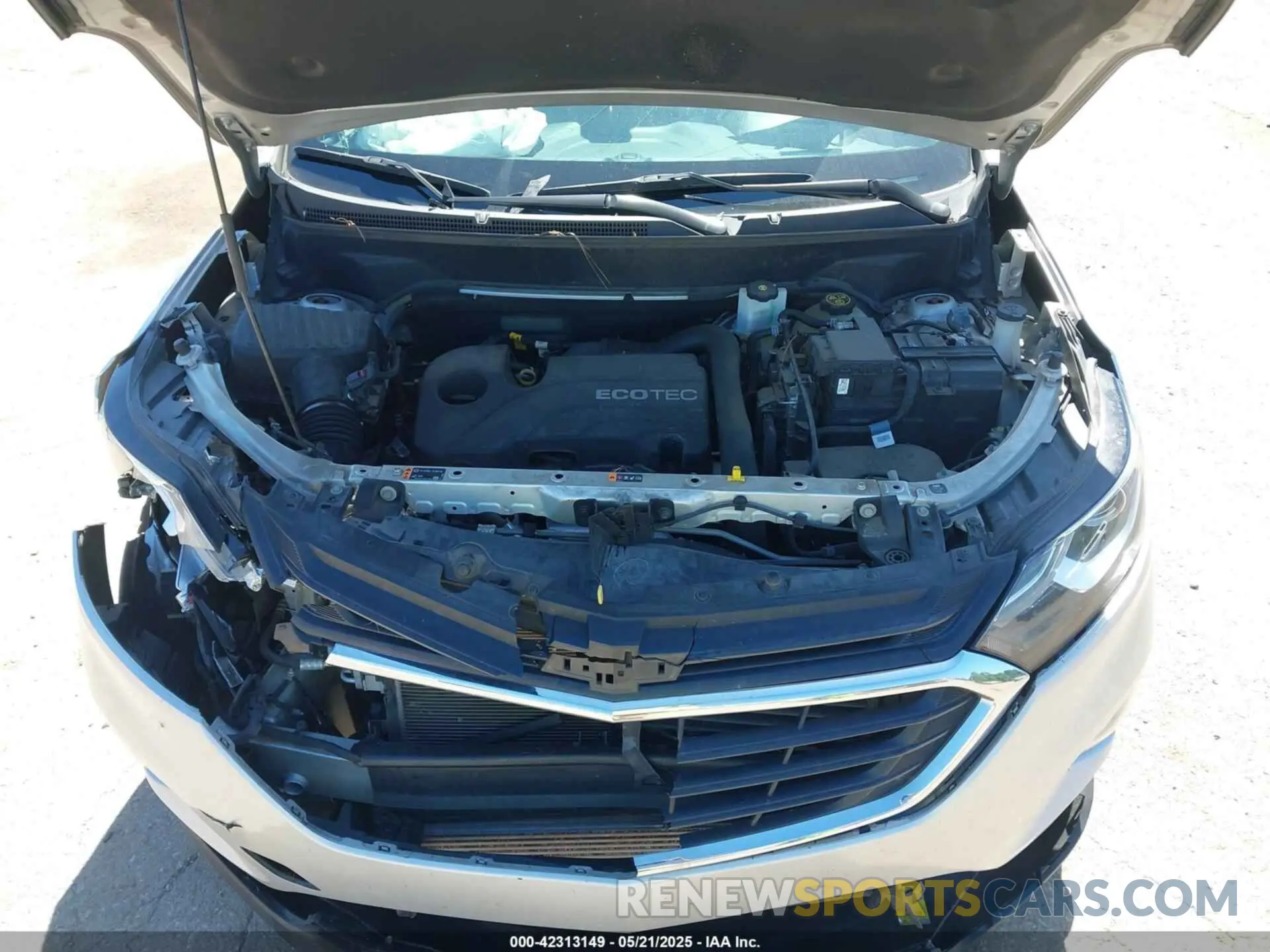 10 Фотография поврежденного автомобиля 3GNAXHEV9MS158412 CHEVROLET EQUINOX 2021