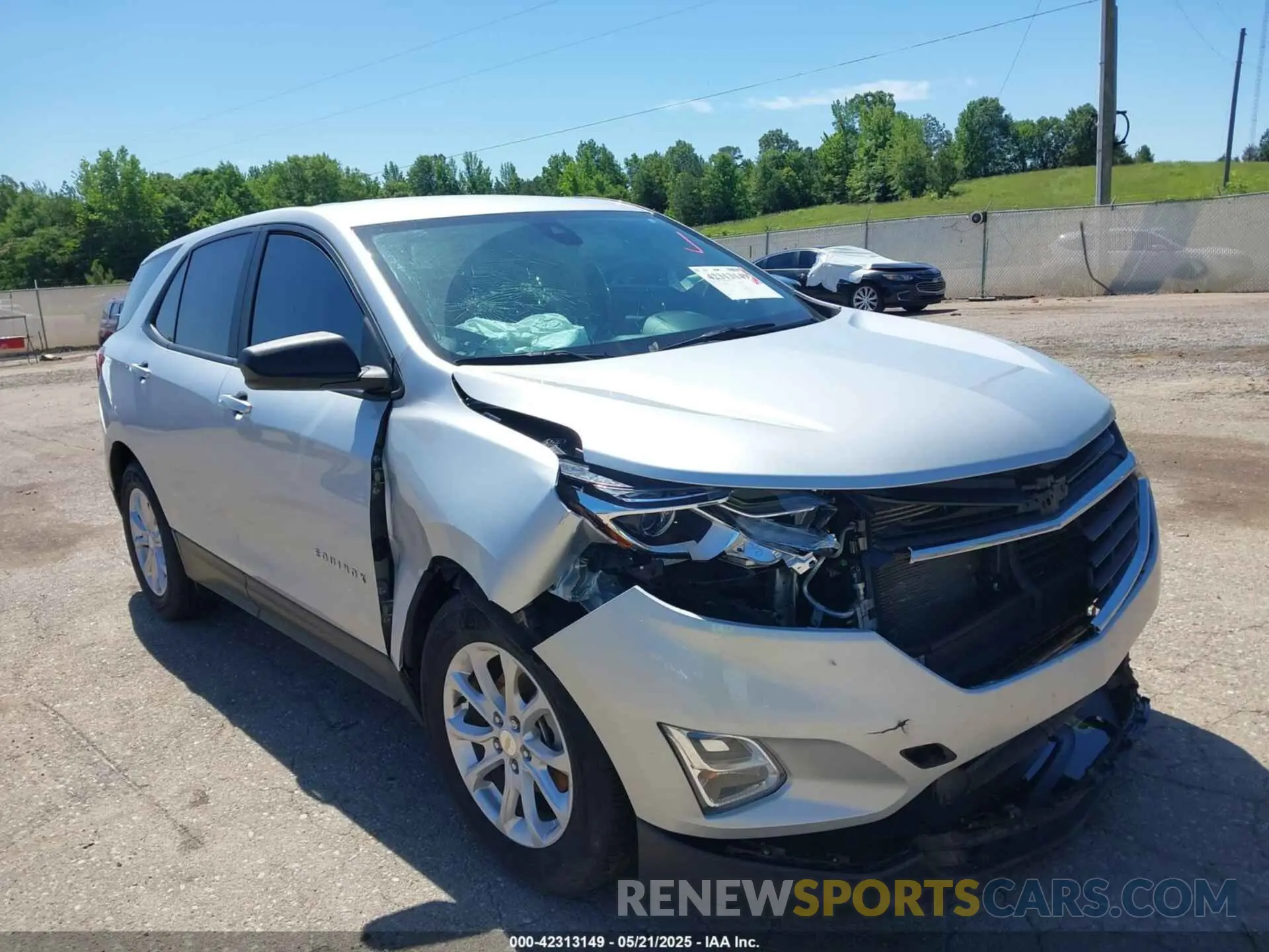 6 Фотография поврежденного автомобиля 3GNAXHEV9MS158412 CHEVROLET EQUINOX 2021