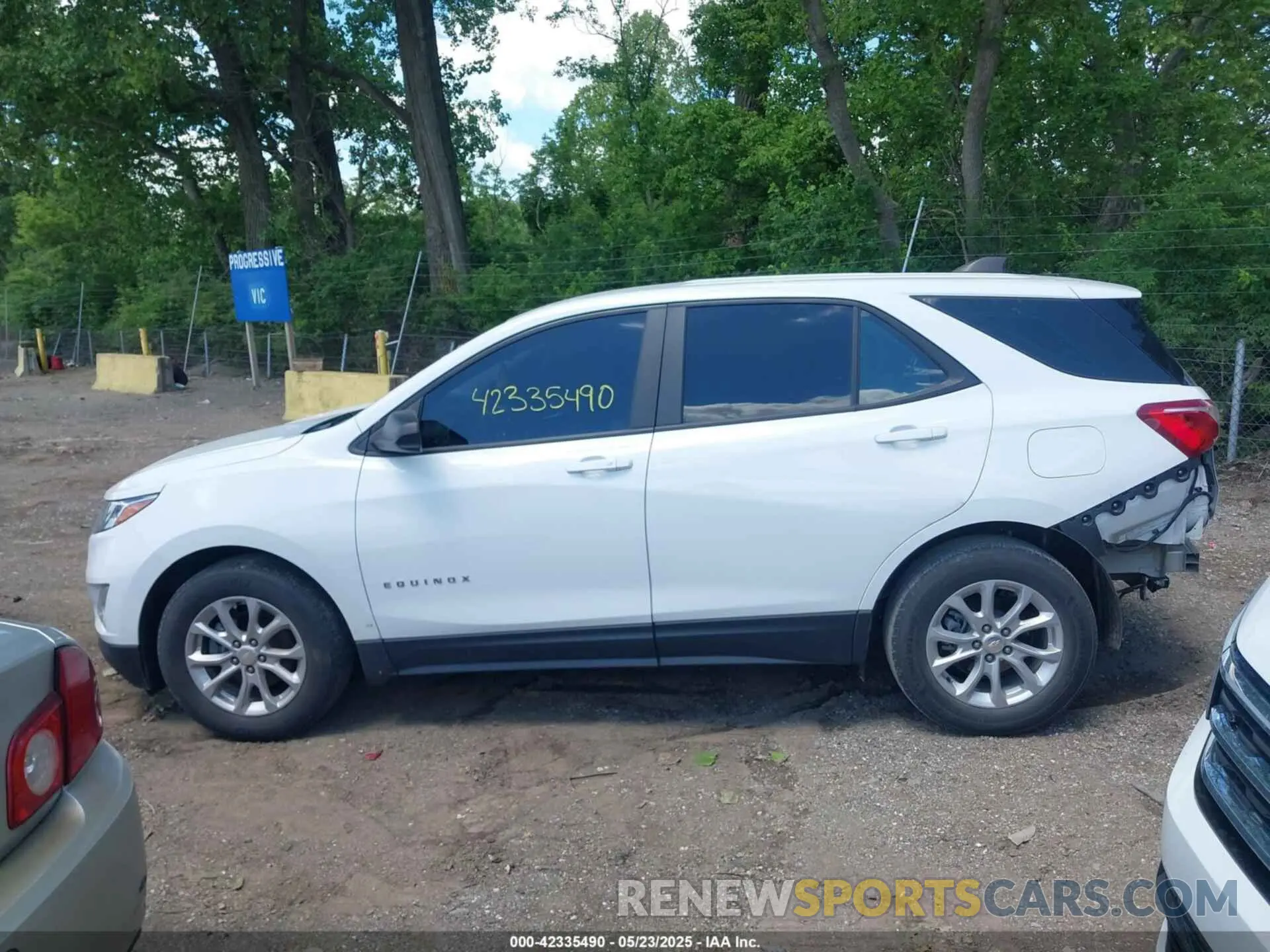 15 Photograph of a damaged car 3GNAXHEV9MS160516 CHEVROLET EQUINOX 2021