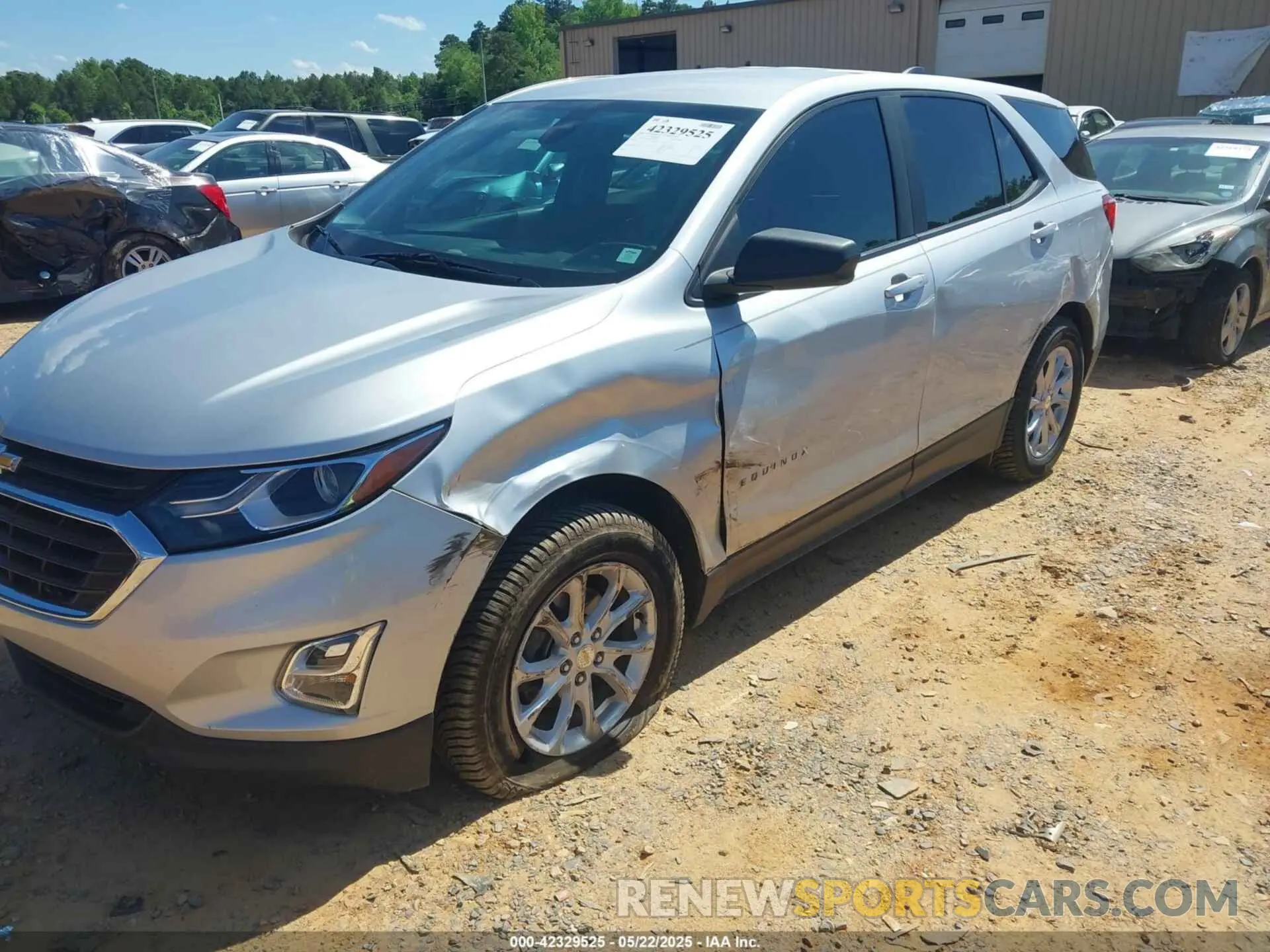 2 Фотография поврежденного автомобиля 3GNAXHEVXMS106139 CHEVROLET EQUINOX 2021