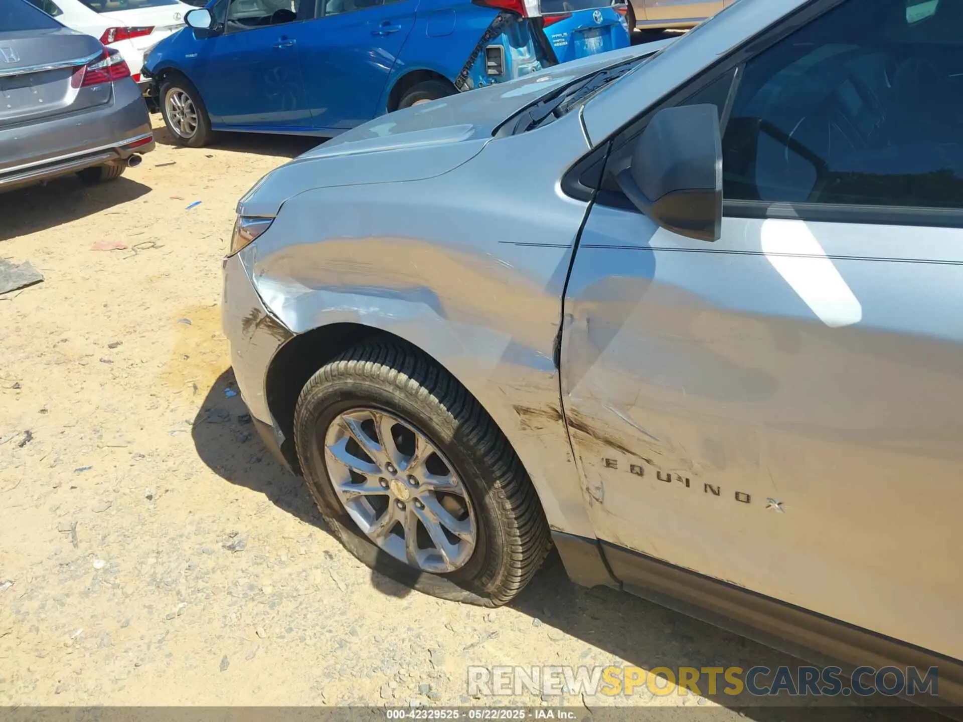 6 Фотография поврежденного автомобиля 3GNAXHEVXMS106139 CHEVROLET EQUINOX 2021