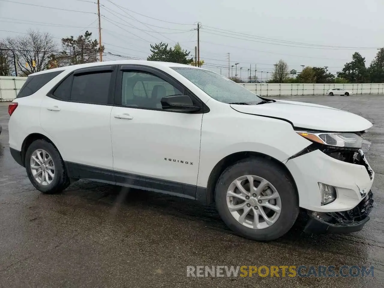 4 Photograph of a damaged car 3GNAXHEVXMS111681 CHEVROLET EQUINOX 2021