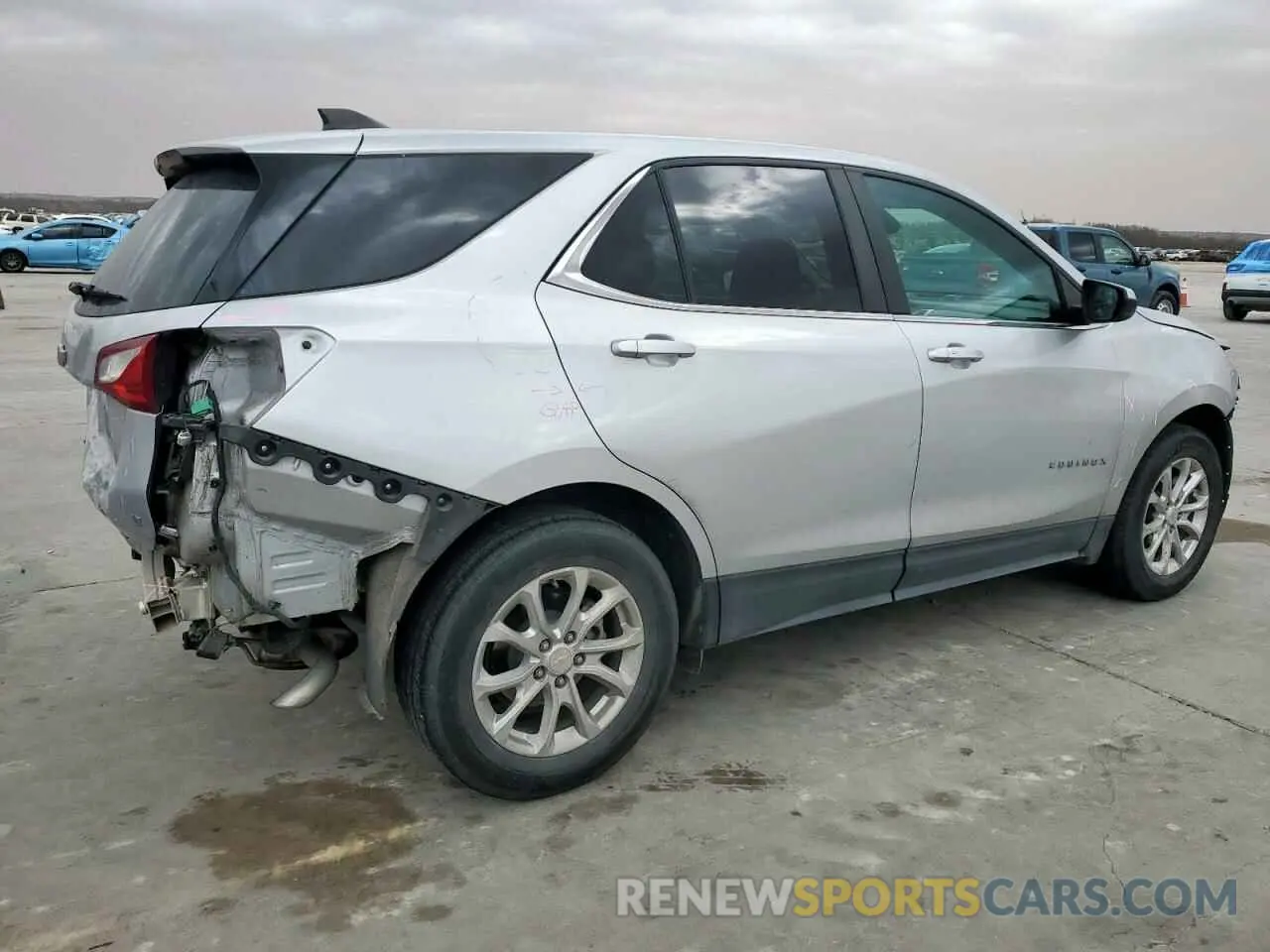 3 Photograph of a damaged car 3GNAXJEV0MS146723 CHEVROLET EQUINOX 2021