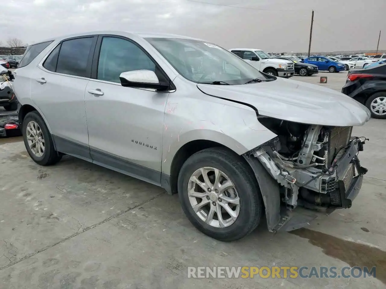 4 Photograph of a damaged car 3GNAXJEV0MS146723 CHEVROLET EQUINOX 2021