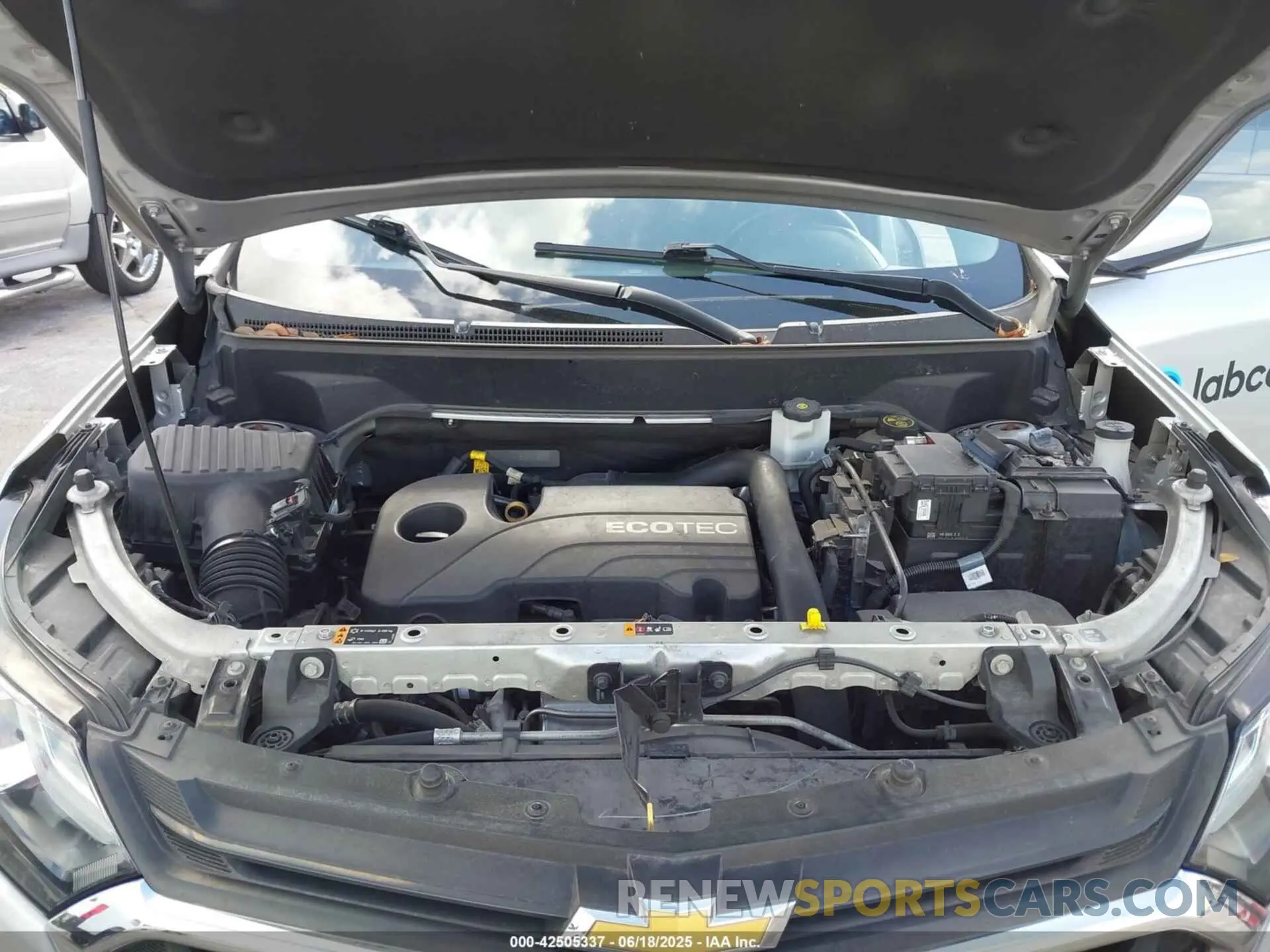 10 Photograph of a damaged car 3GNAXJEV4MS161015 CHEVROLET EQUINOX 2021