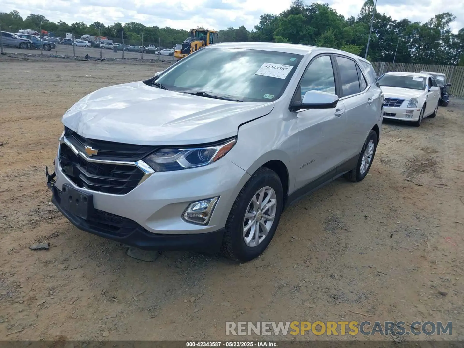 2 Фотография поврежденного автомобиля 3GNAXJEV5MS161556 CHEVROLET EQUINOX 2021