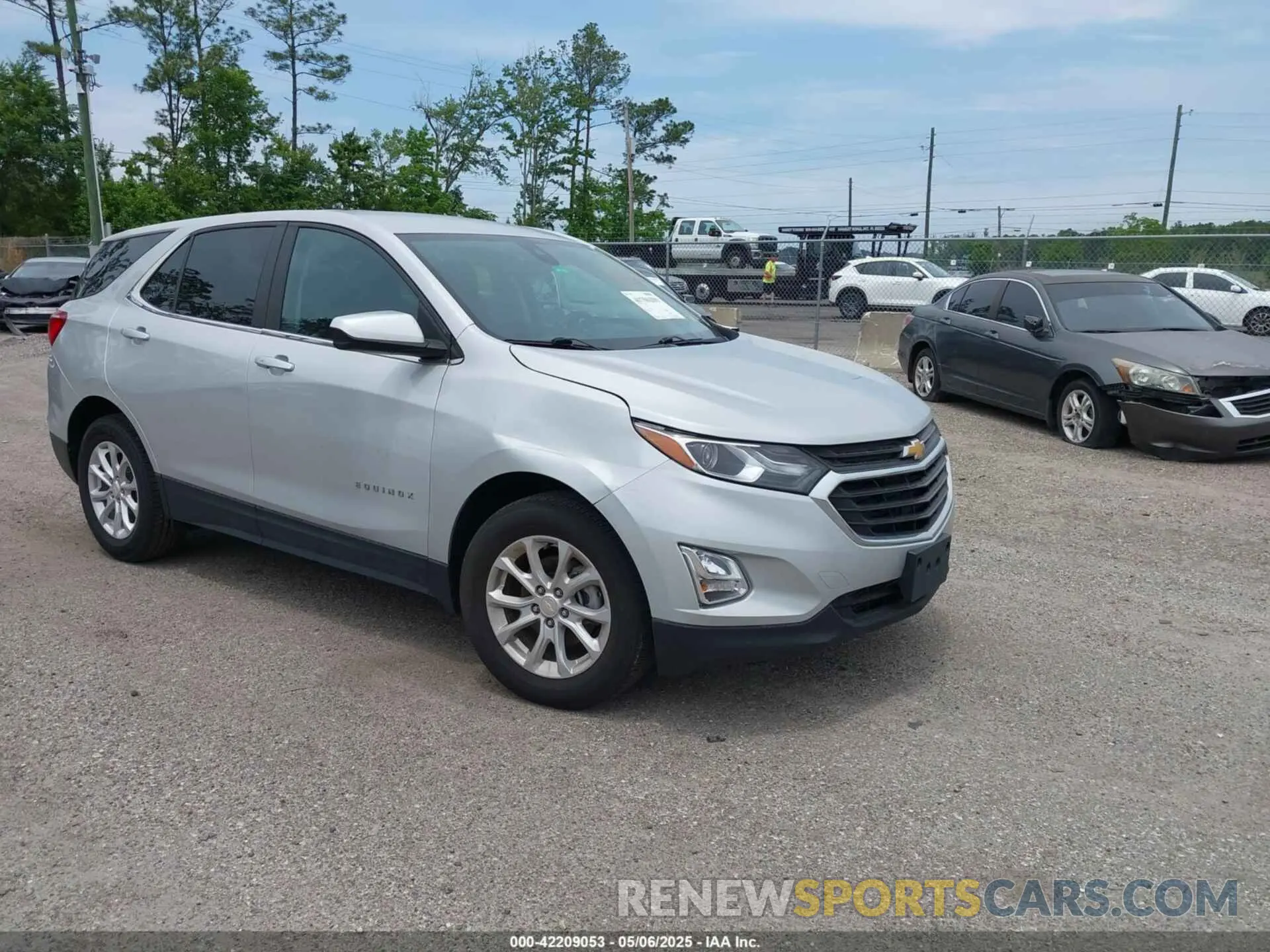 1 Photograph of a damaged car 3GNAXJEV5MS162593 CHEVROLET EQUINOX 2021