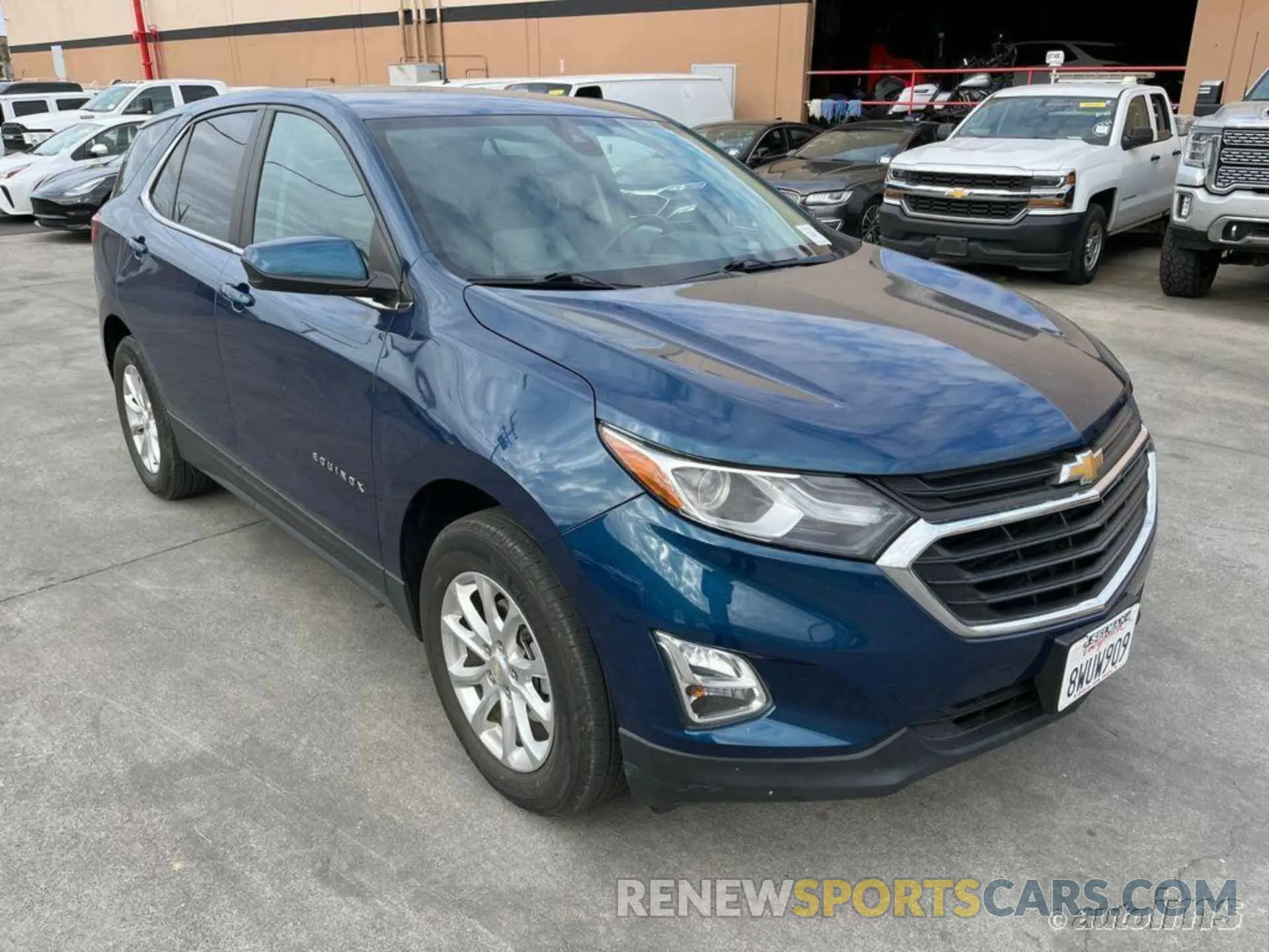 1 Фотография поврежденного автомобиля 3GNAXJEV7ML386832 CHEVROLET EQUINOX 2021