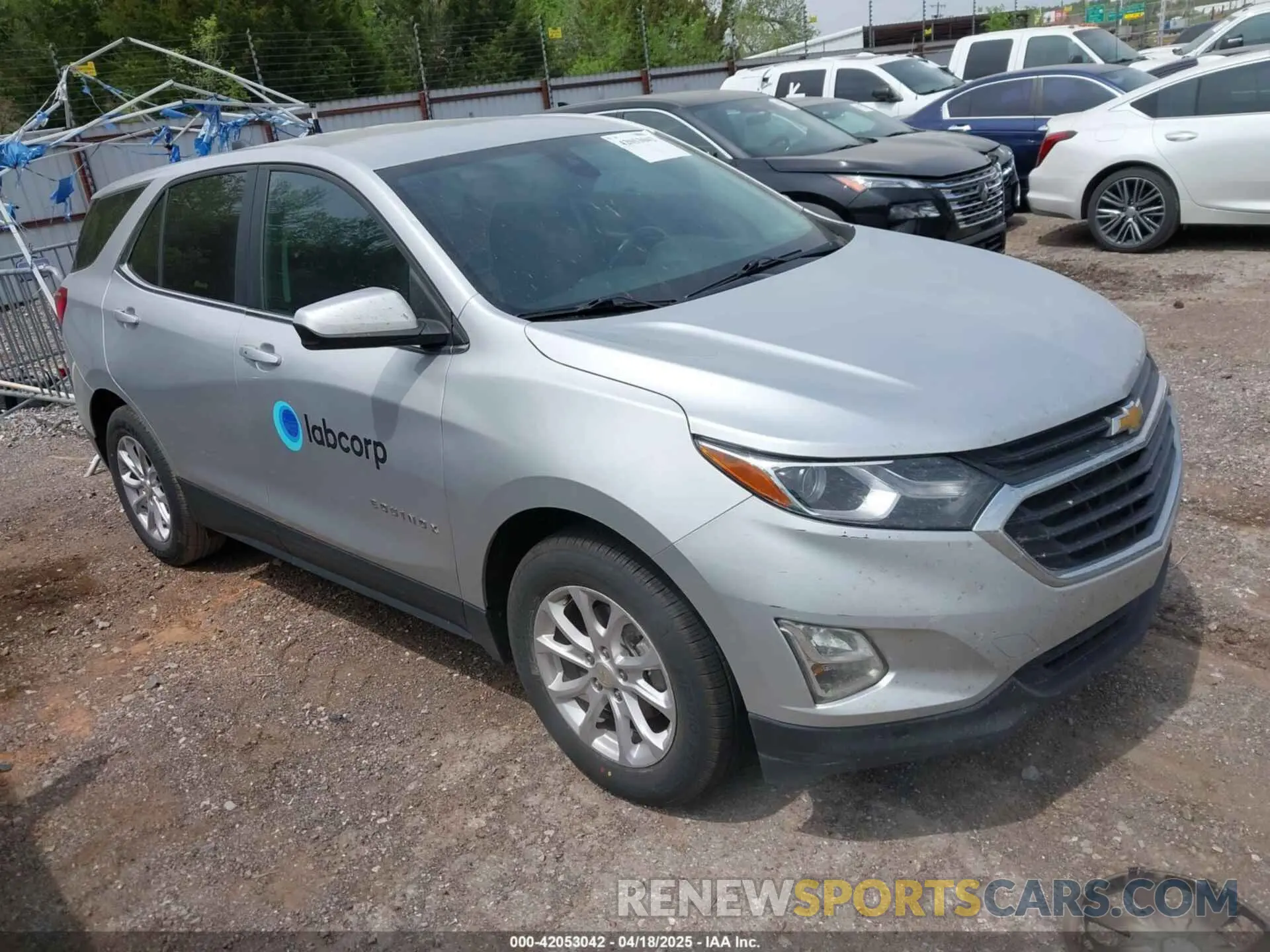 1 Фотография поврежденного автомобиля 3GNAXJEV7MS161770 CHEVROLET EQUINOX 2021