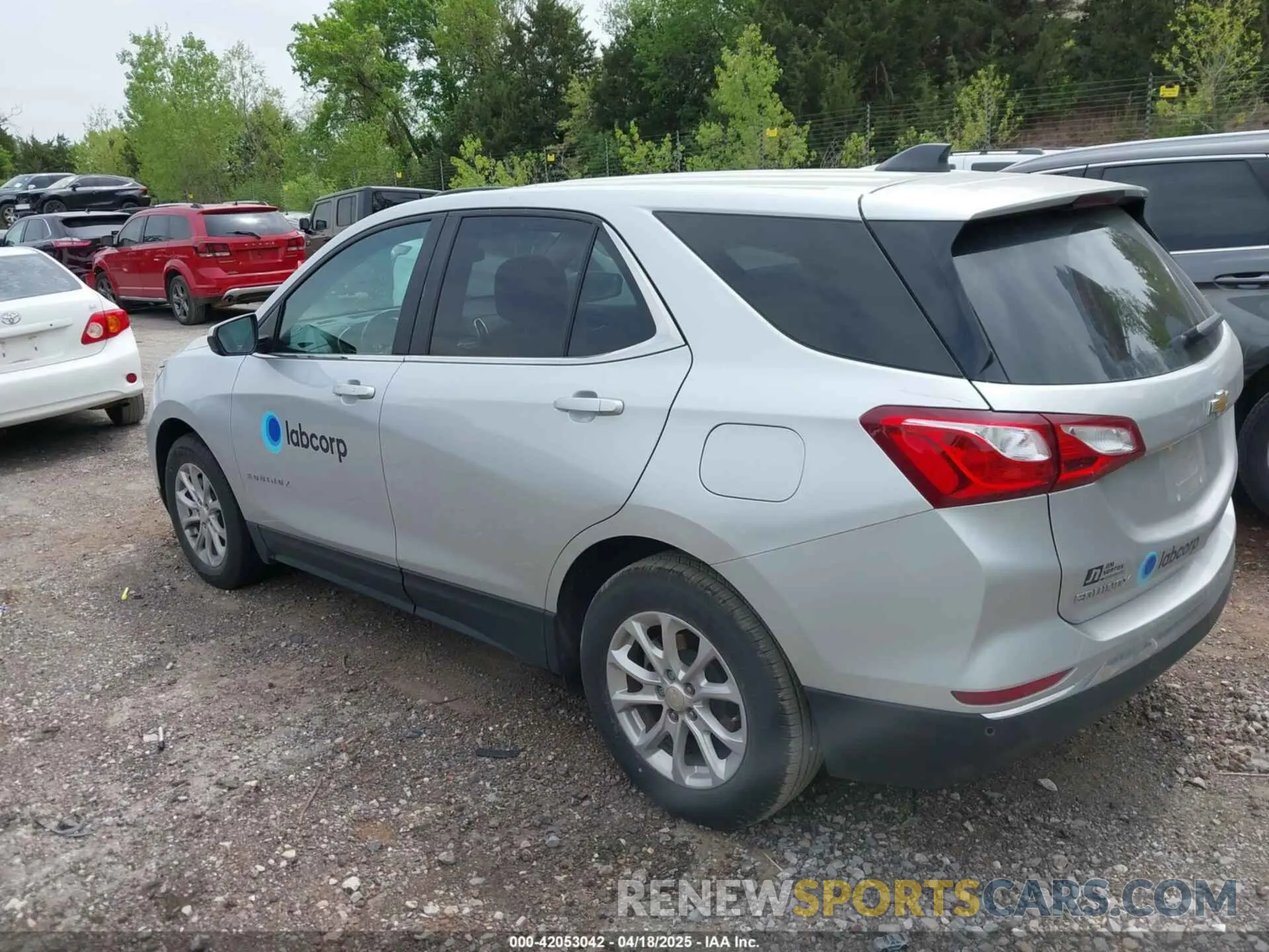 3 Фотография поврежденного автомобиля 3GNAXJEV7MS161770 CHEVROLET EQUINOX 2021