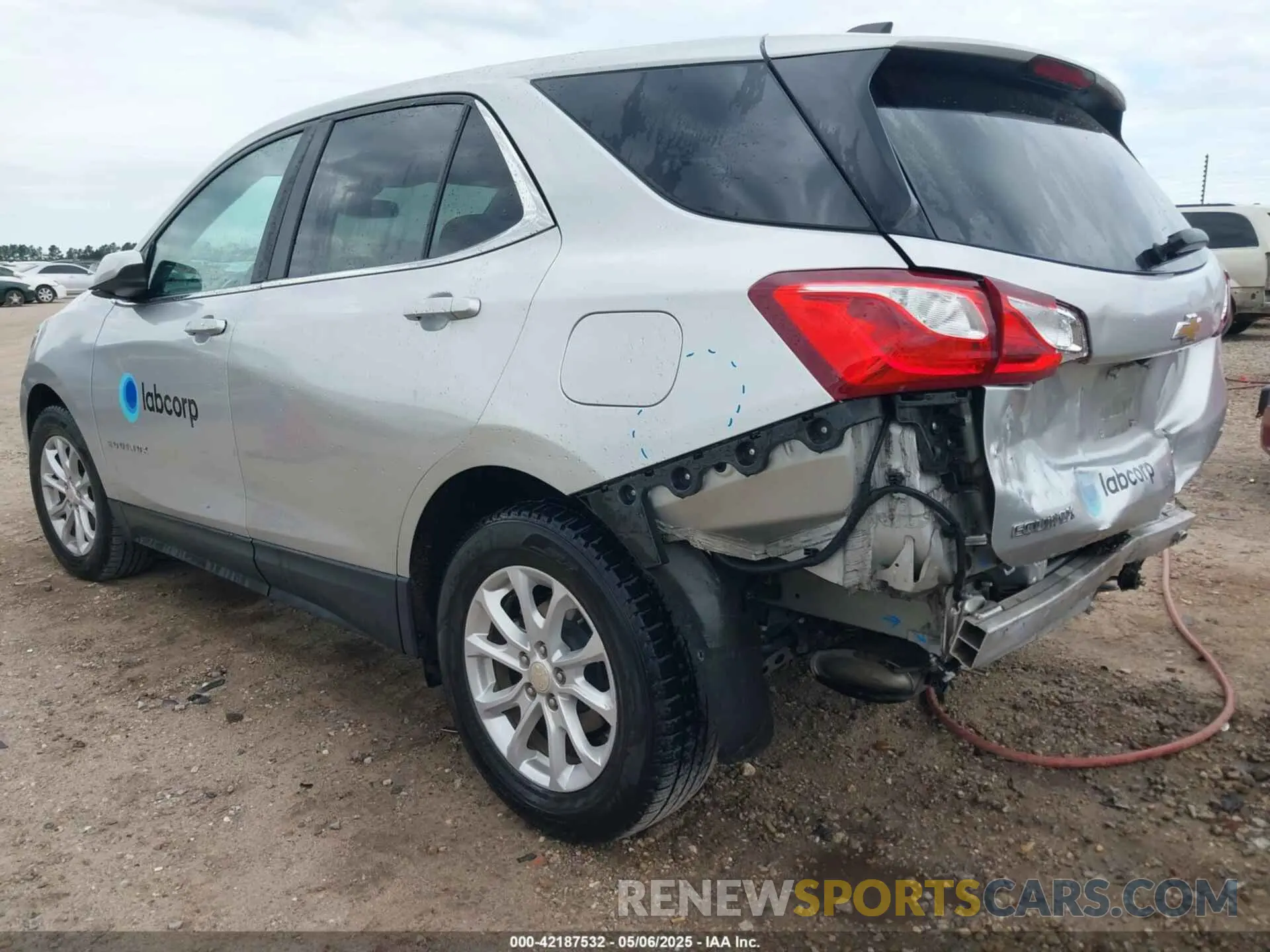 3 Photograph of a damaged car 3GNAXJEV9MS161317 CHEVROLET EQUINOX 2021