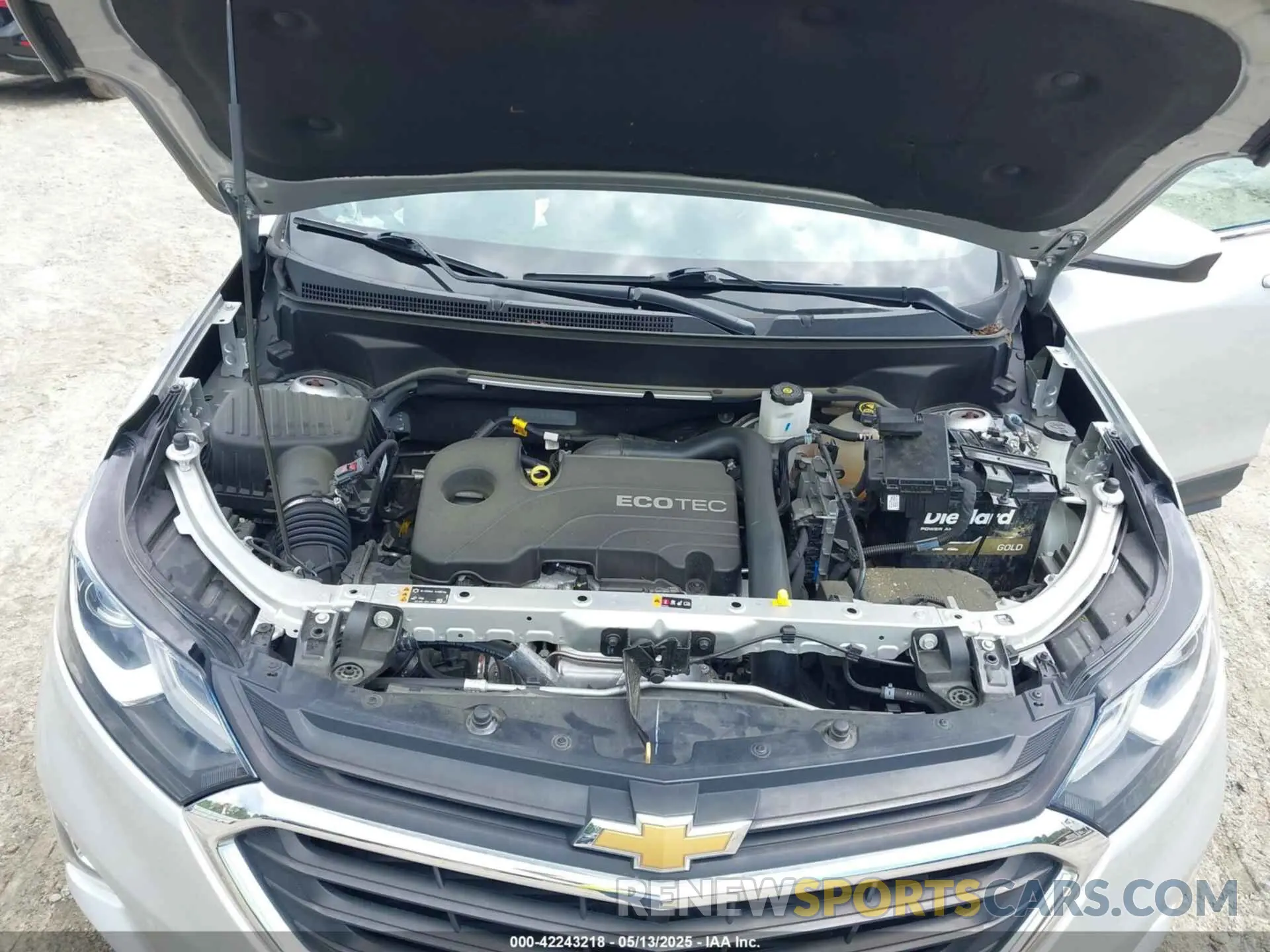 10 Photograph of a damaged car 3GNAXJEV9MS161446 CHEVROLET EQUINOX 2021