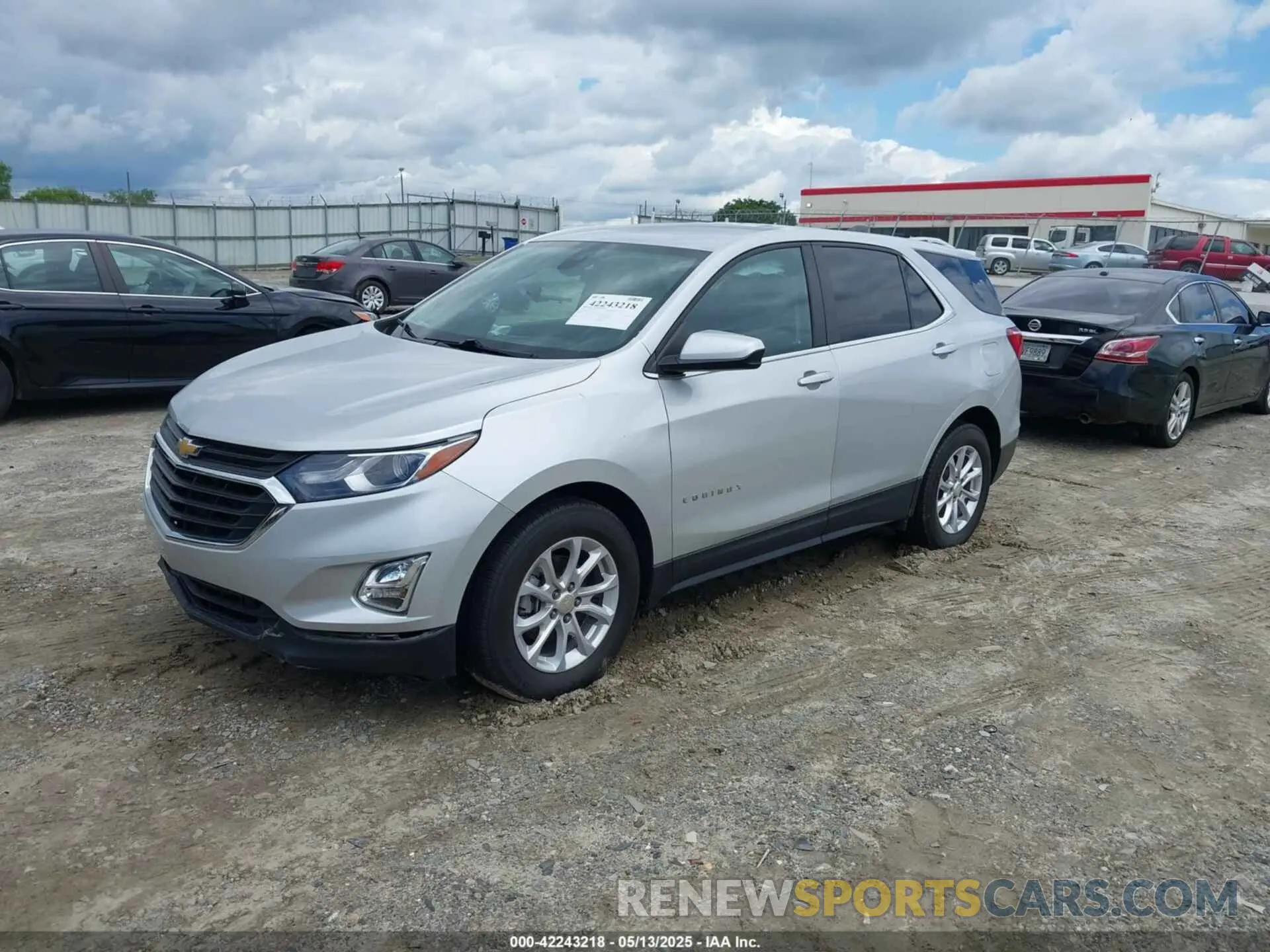 2 Photograph of a damaged car 3GNAXJEV9MS161446 CHEVROLET EQUINOX 2021