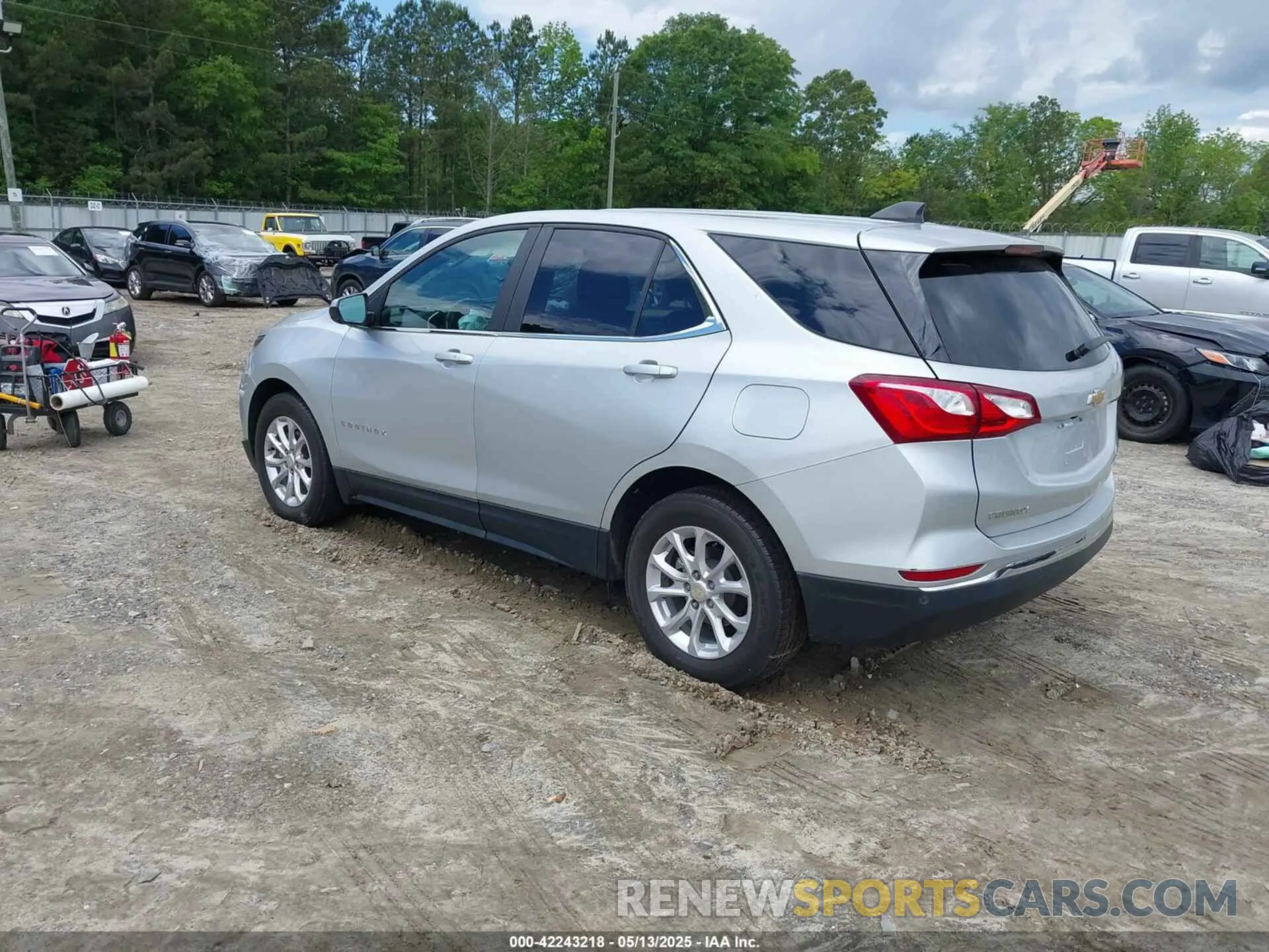 3 Photograph of a damaged car 3GNAXJEV9MS161446 CHEVROLET EQUINOX 2021