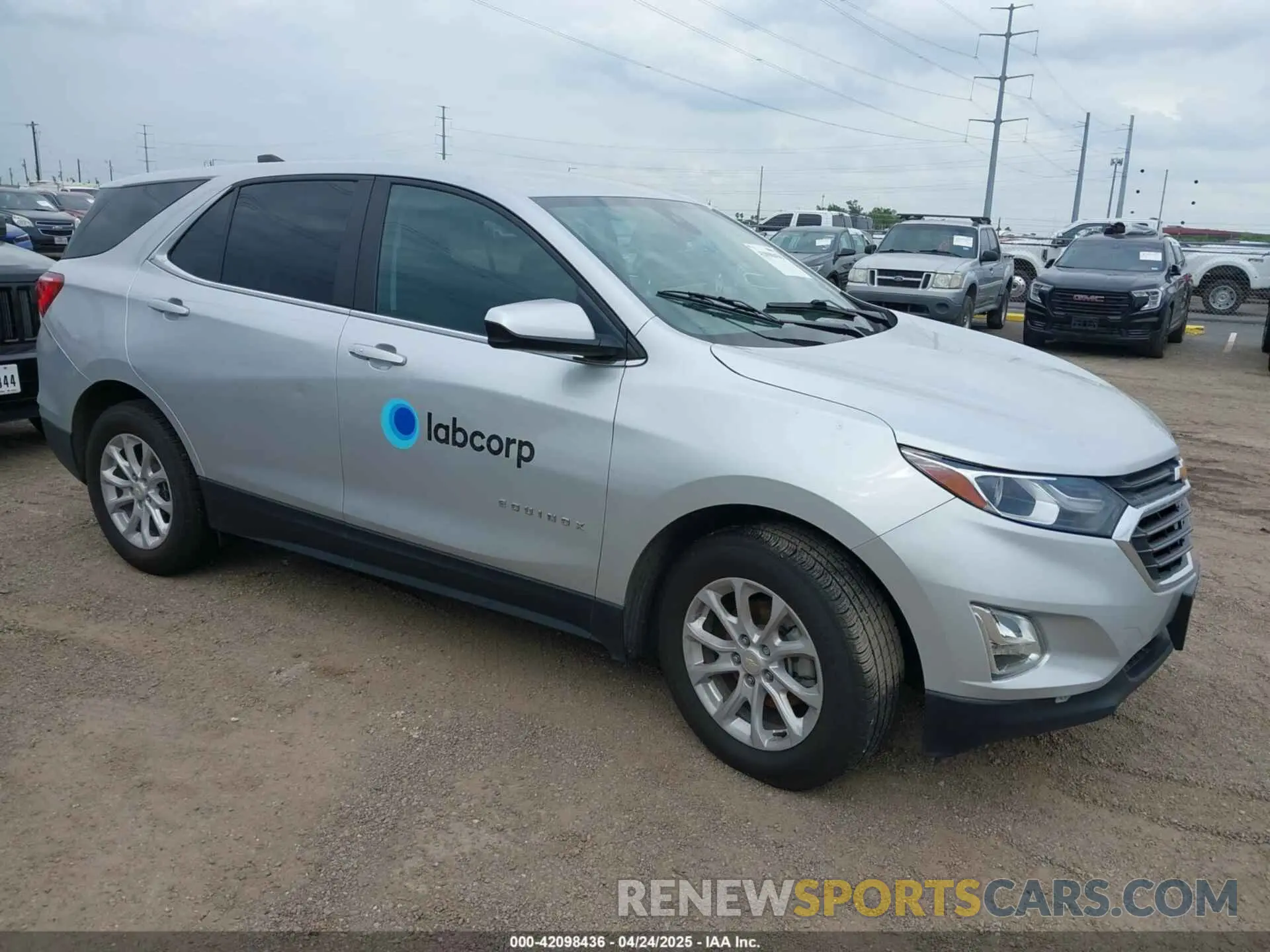 1 Фотография поврежденного автомобиля 3GNAXJEVXMS160886 CHEVROLET EQUINOX 2021