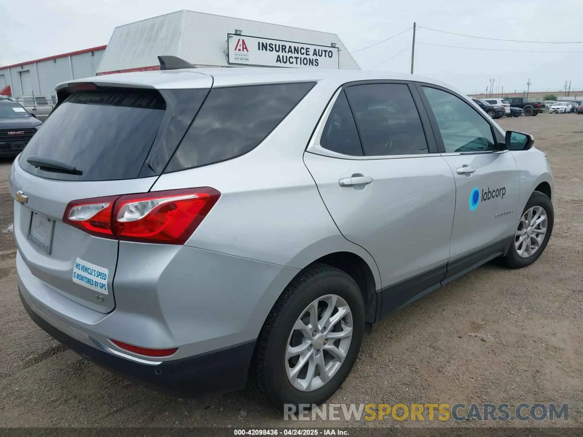 4 Фотография поврежденного автомобиля 3GNAXJEVXMS160886 CHEVROLET EQUINOX 2021