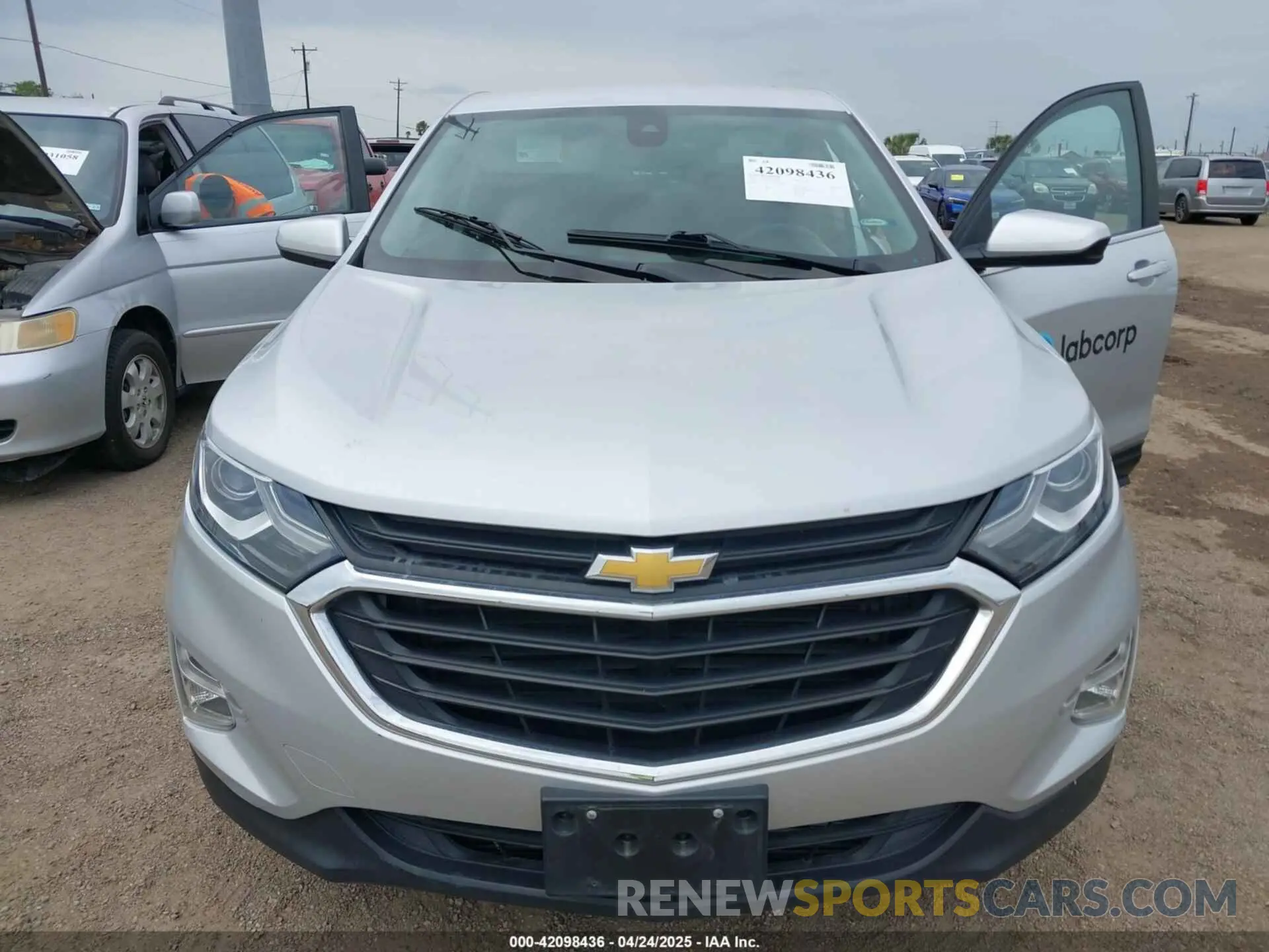 6 Фотография поврежденного автомобиля 3GNAXJEVXMS160886 CHEVROLET EQUINOX 2021